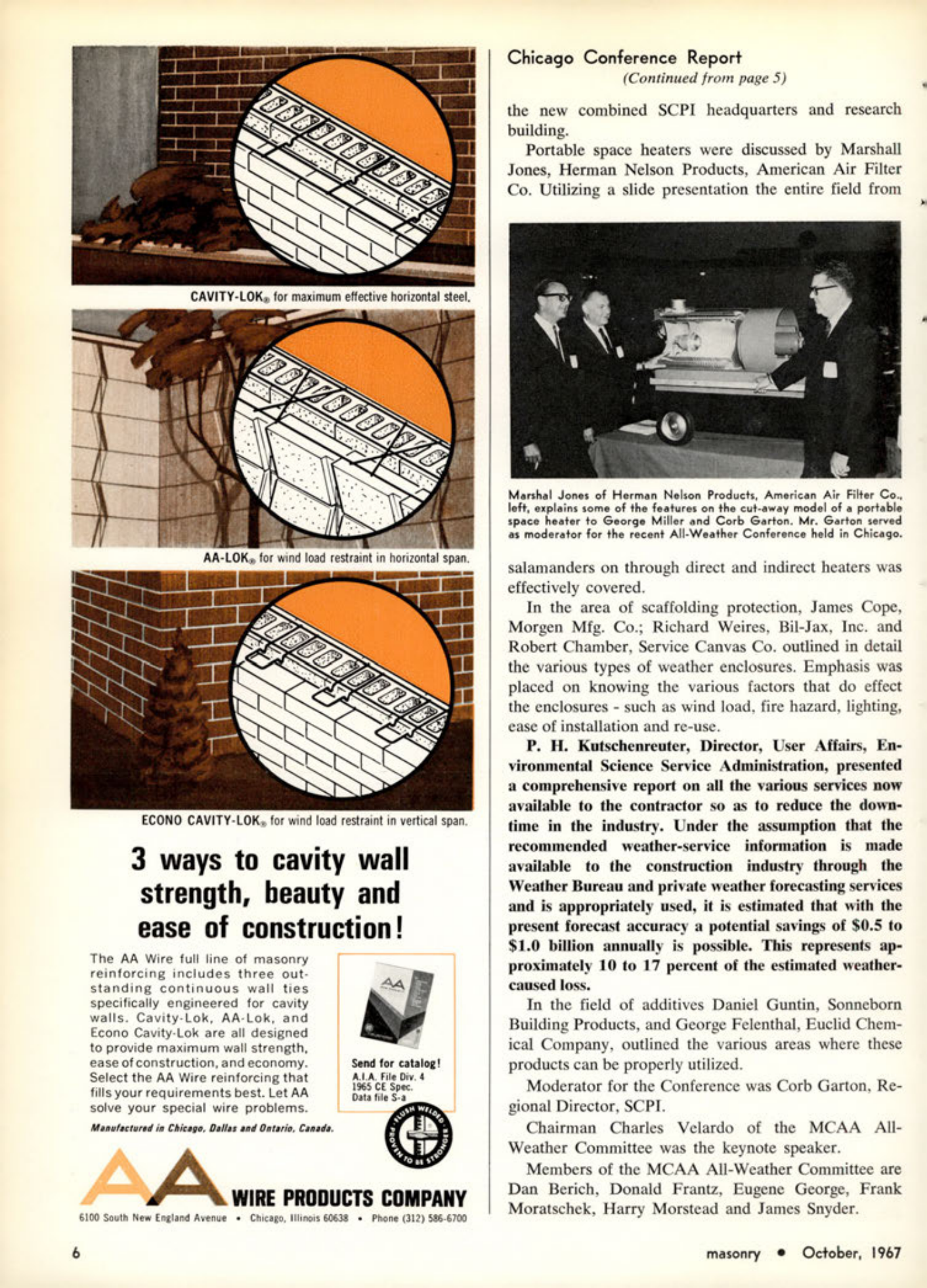 Masonry Magazine October 1967 Page. 6