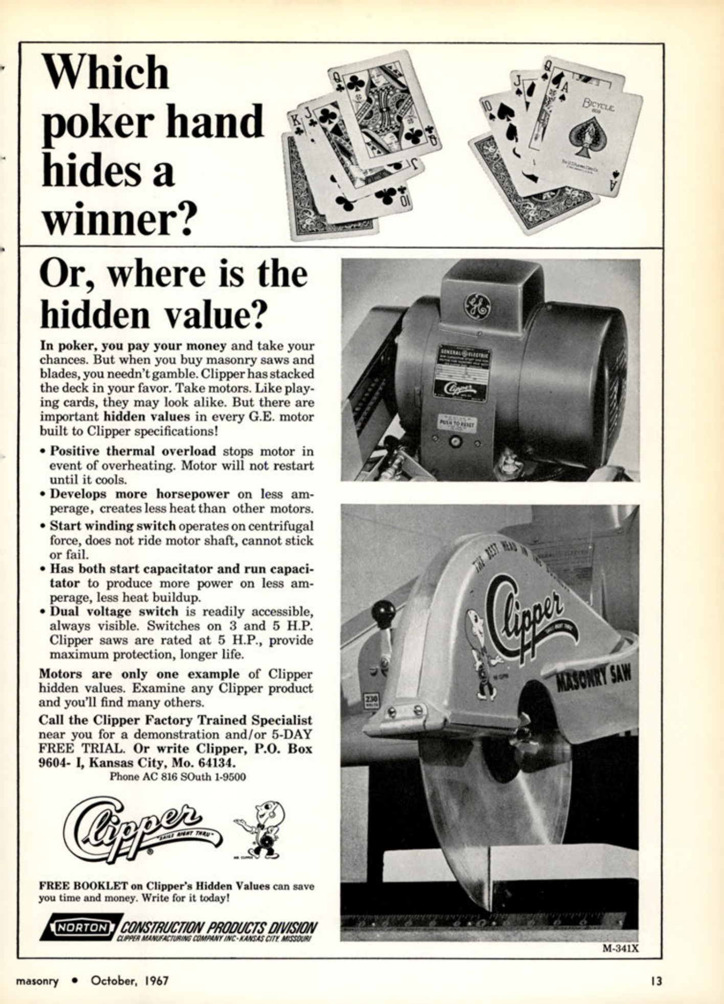 Masonry Magazine October 1967 Page. 13