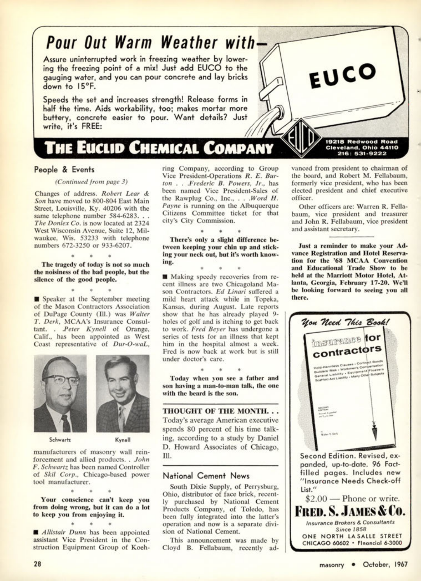 Masonry Magazine October 1967 Page. 30