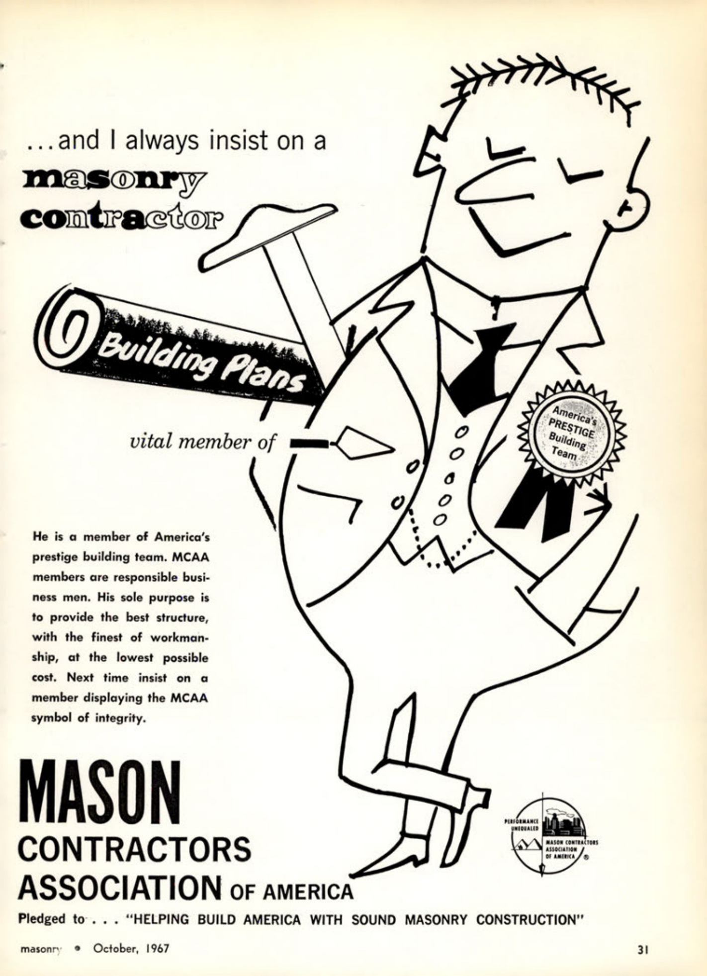 Masonry Magazine October 1967 Page. 33