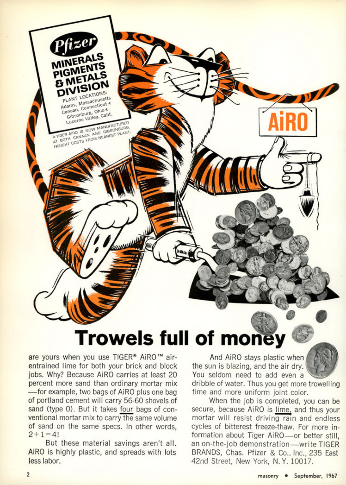 Masonry Magazine September 1967 Page. 2