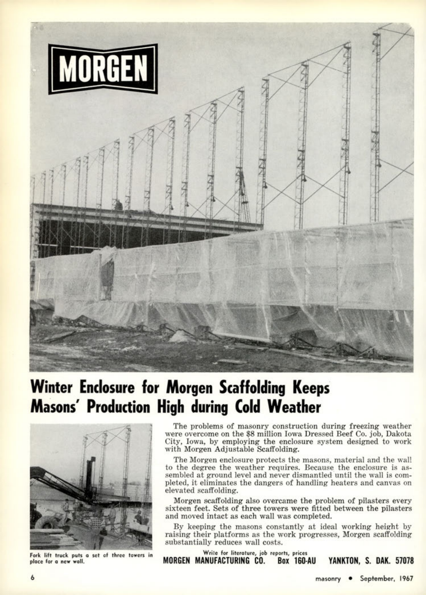 Masonry Magazine September 1967 Page. 6