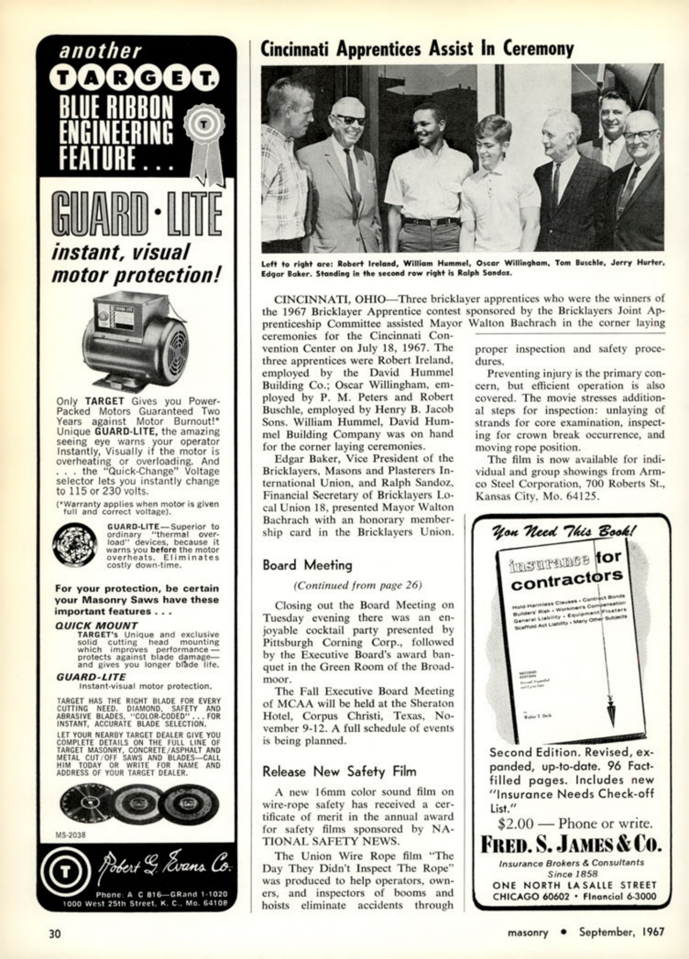 Masonry Magazine September 1967 Page. 32