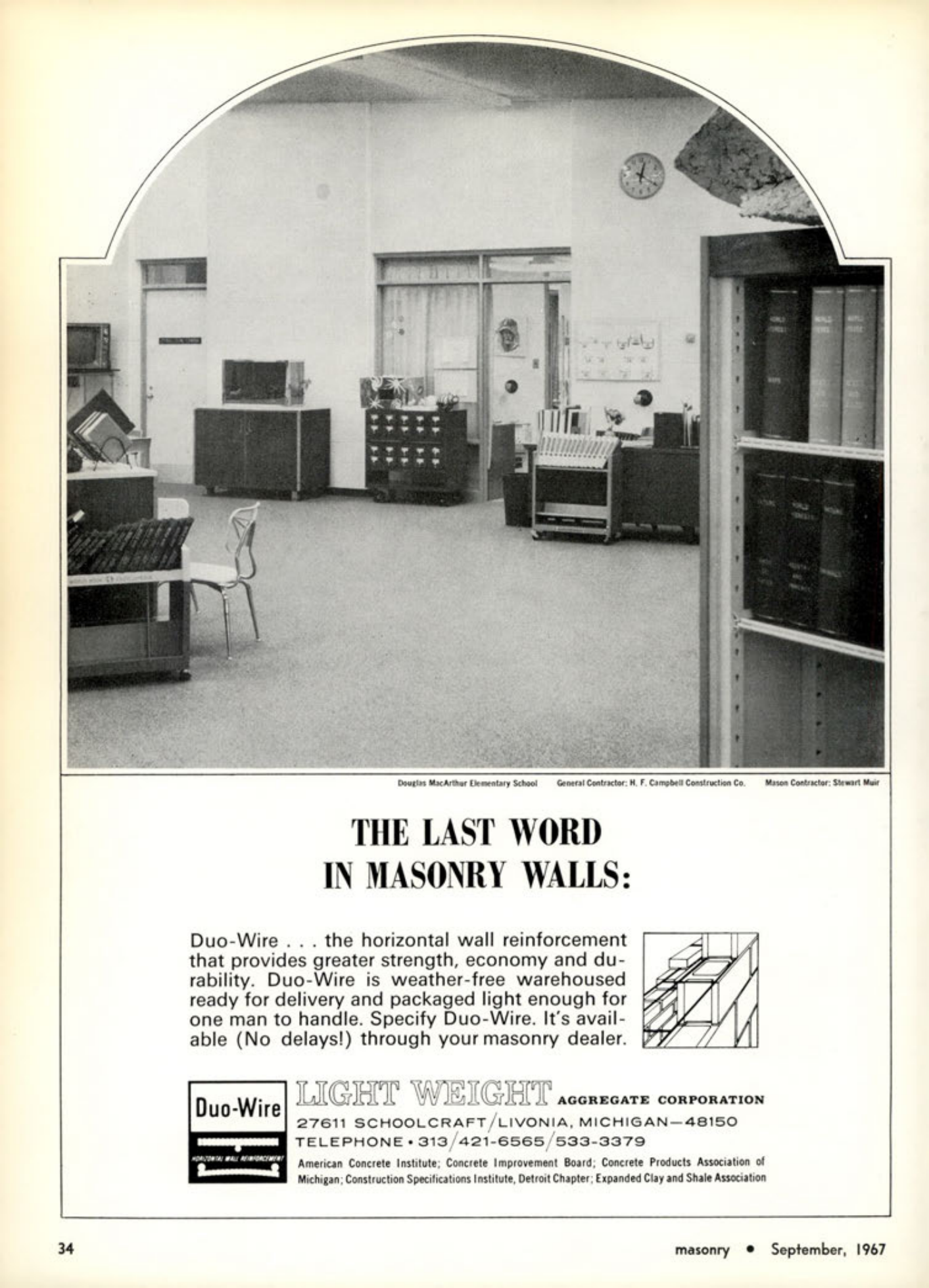 Masonry Magazine September 1967 Page. 36