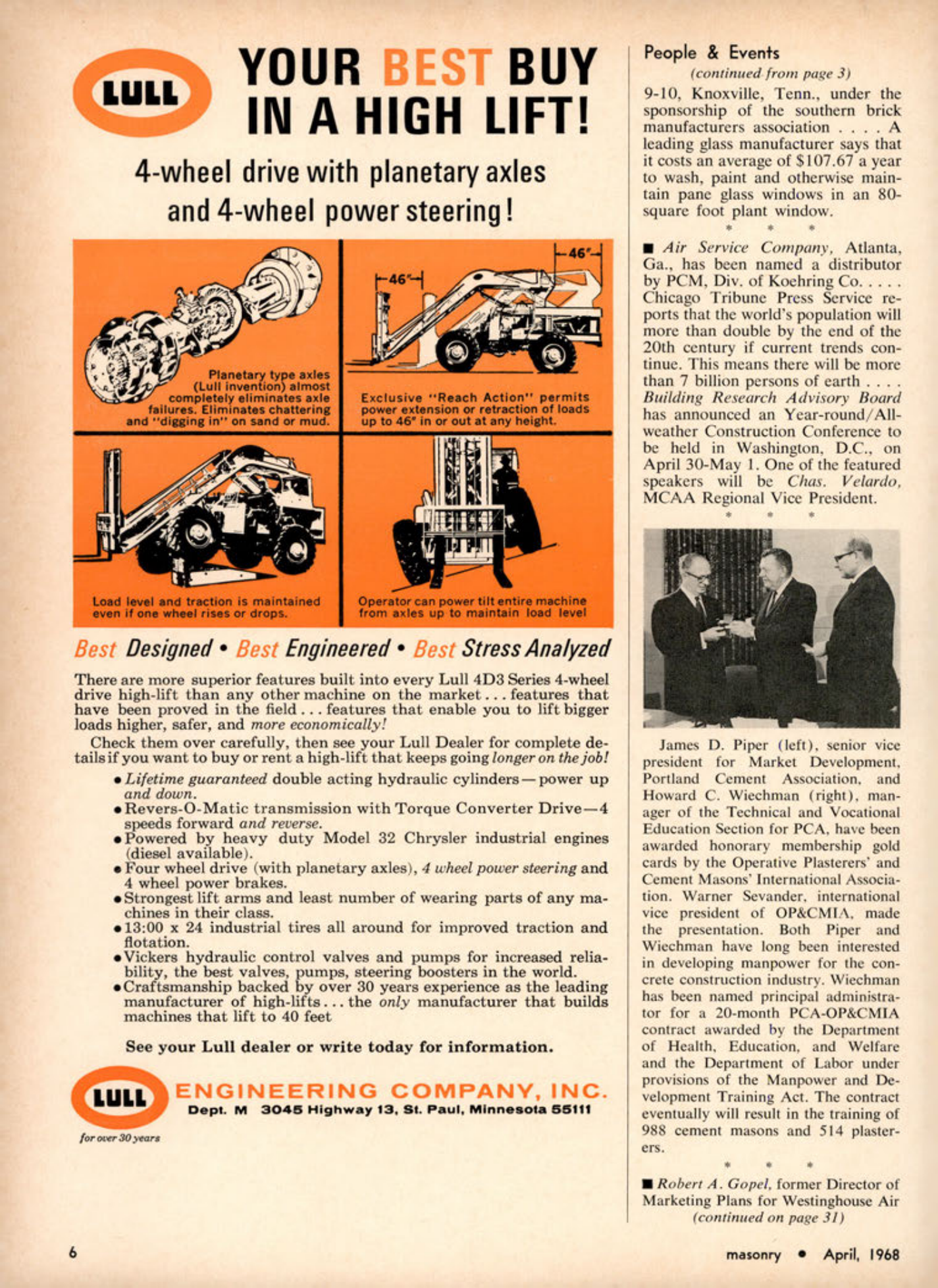Masonry Magazine April 1968 Page. 6