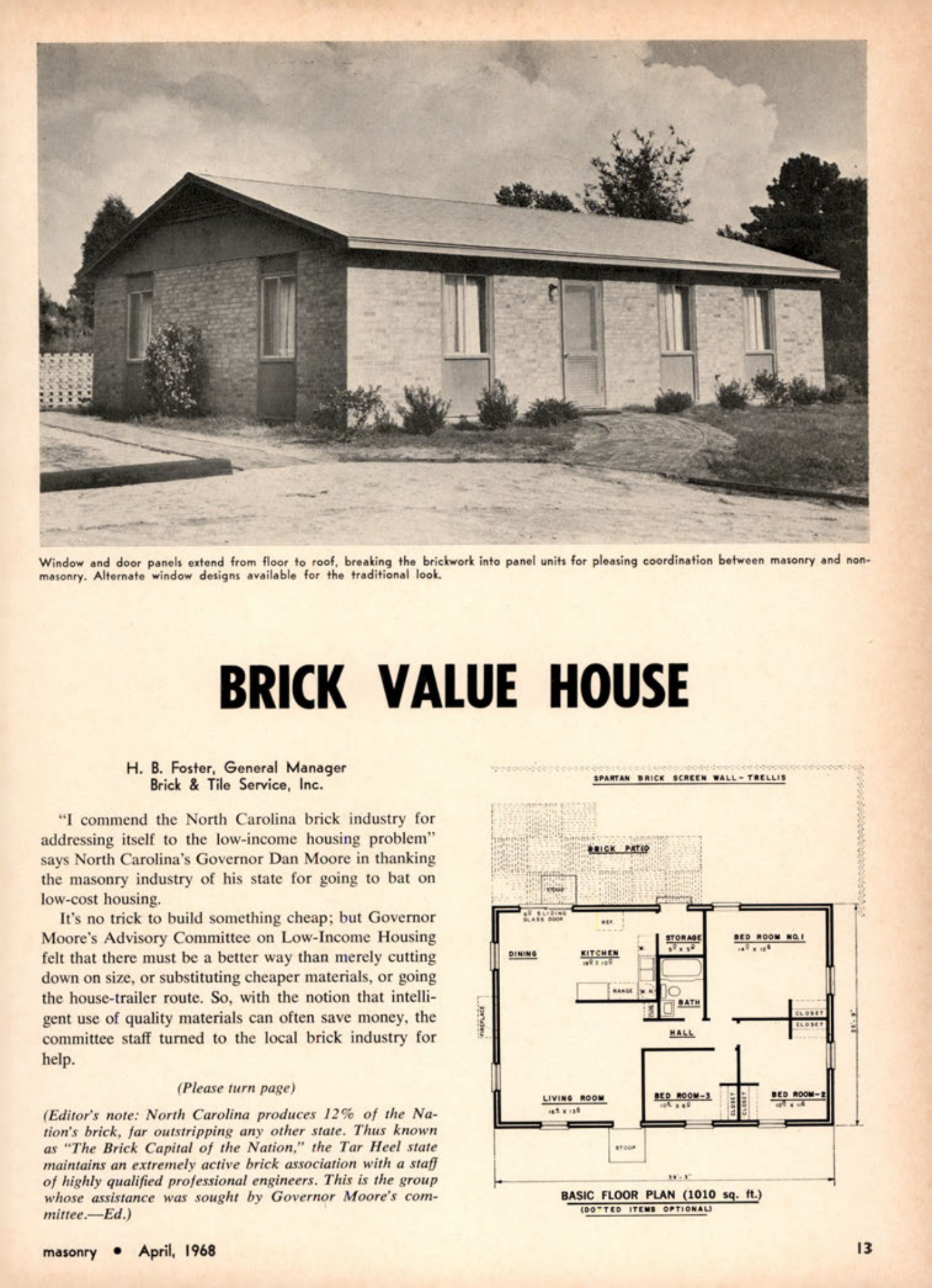 Masonry Magazine April 1968 Page. 13