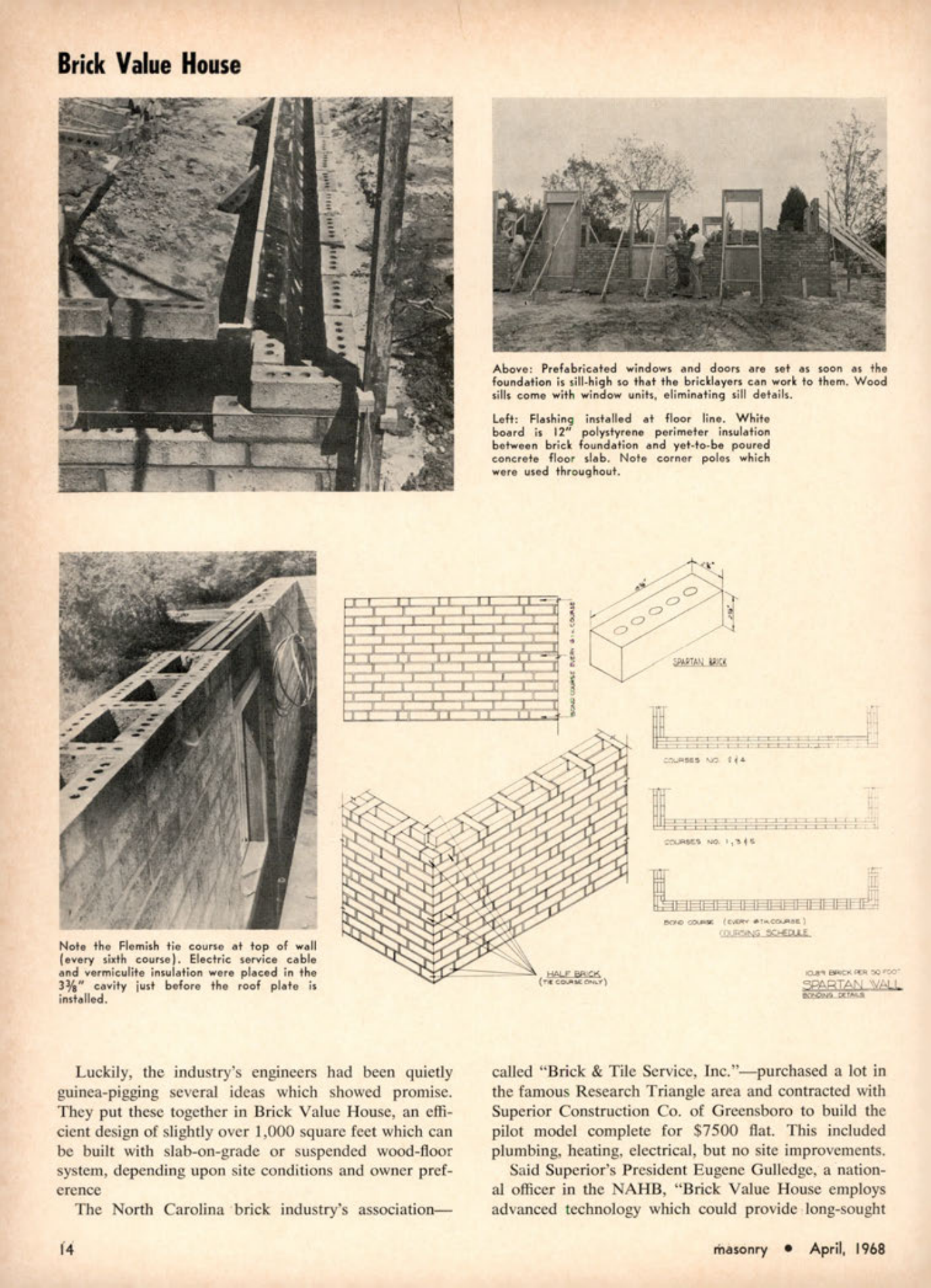 Masonry Magazine April 1968 Page. 14