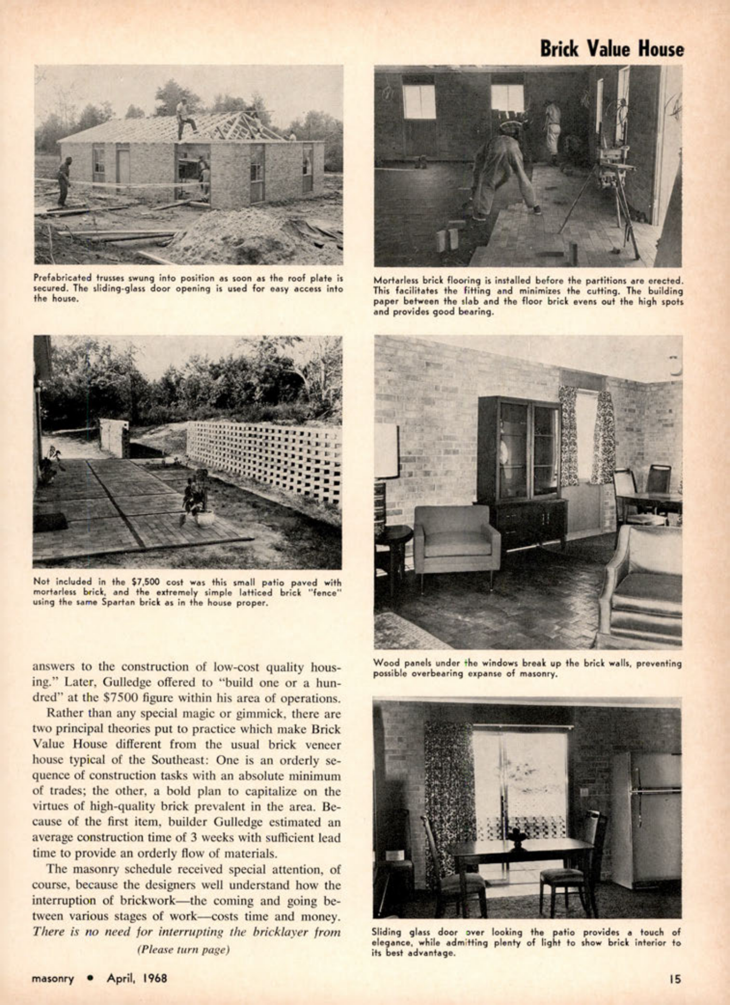 Masonry Magazine April 1968 Page. 15