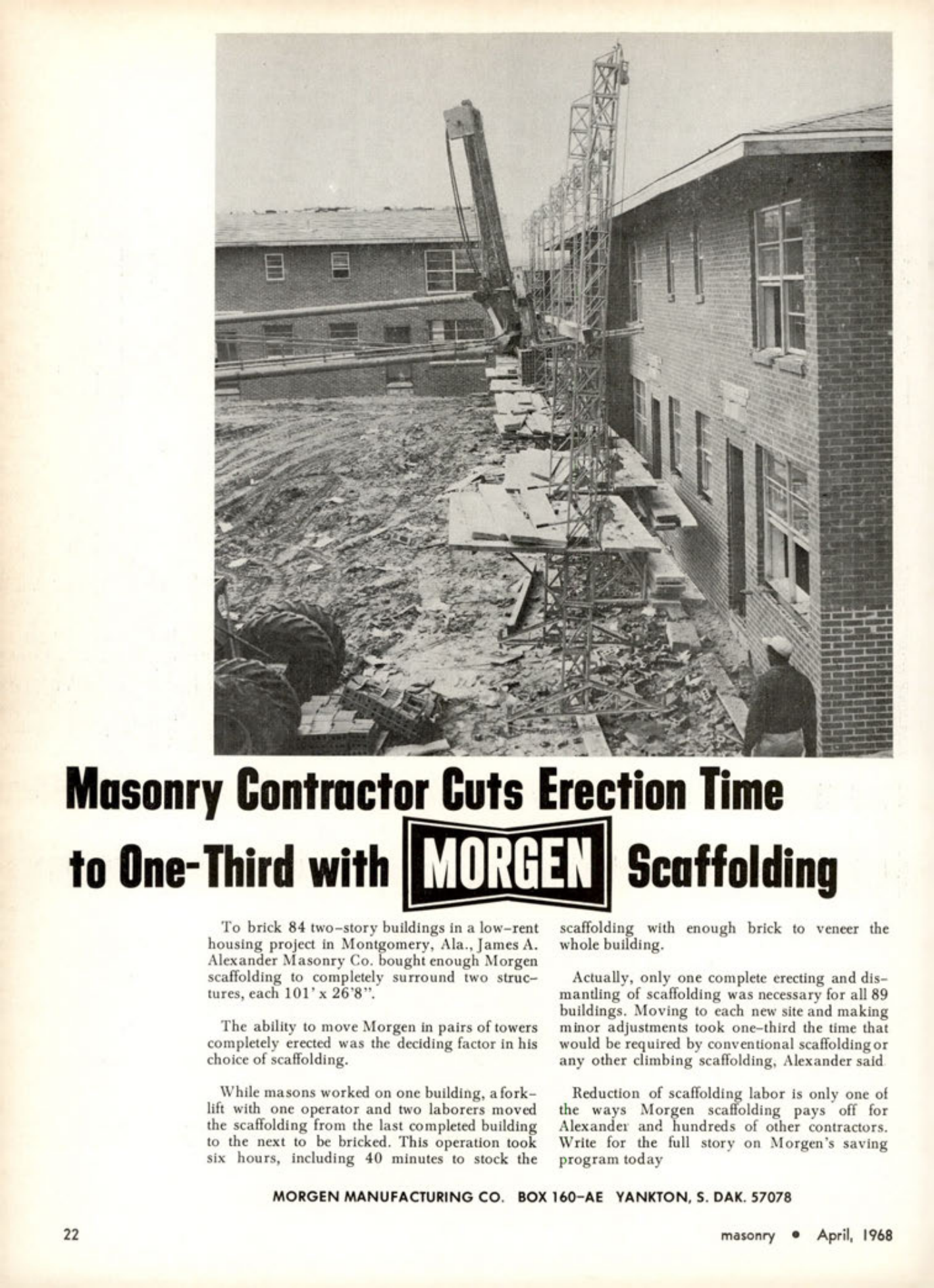 Masonry Magazine April 1968 Page. 22