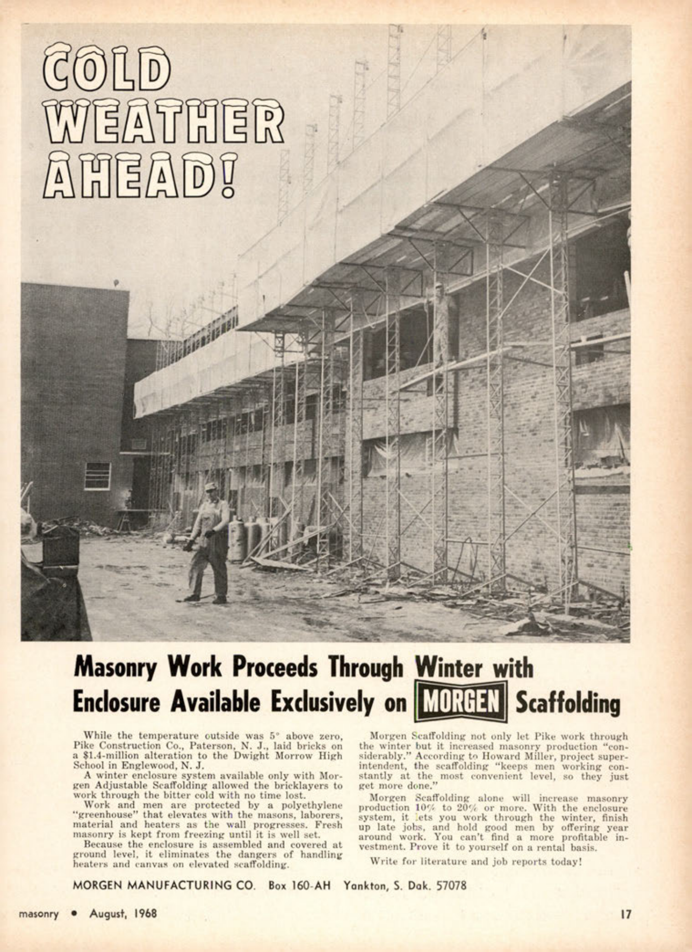 Masonry Magazine August 1968 Page. 17