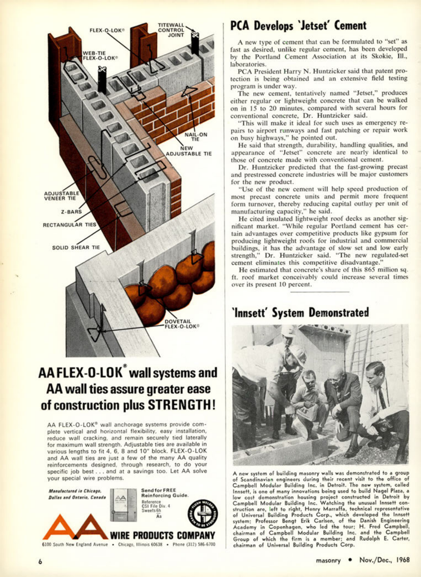 Masonry Magazine December 1968 Page. 6