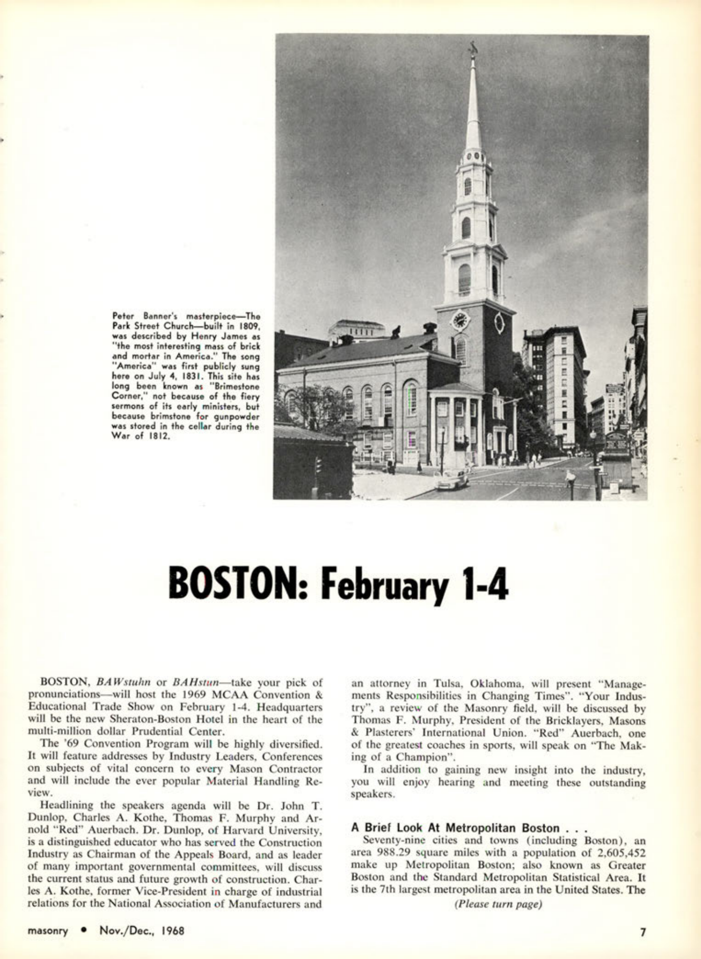 Masonry Magazine December 1968 Page. 7