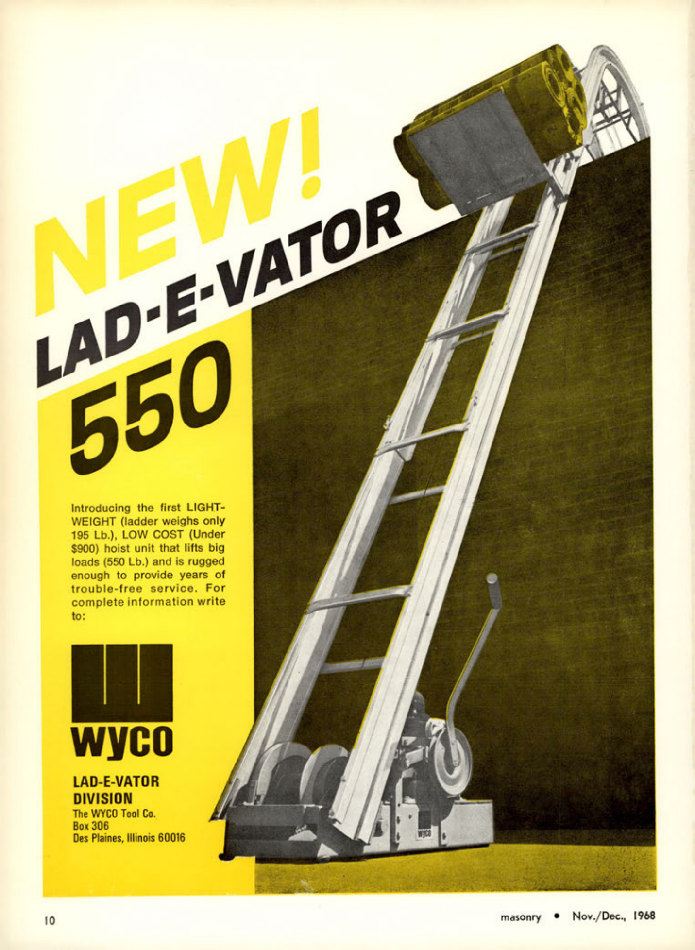 Masonry Magazine December 1968 Page. 10