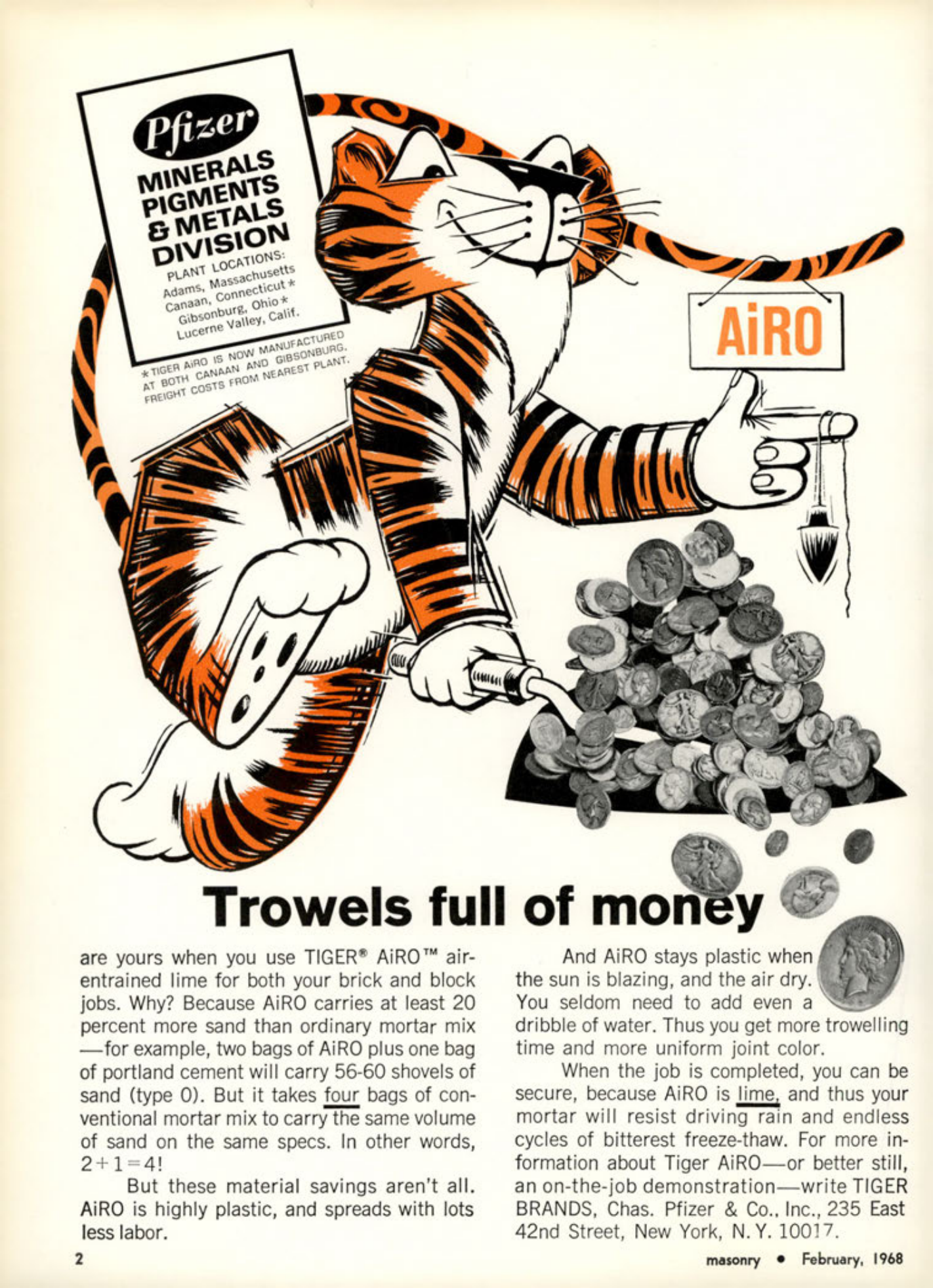 Masonry Magazine February 1968 Page. 2