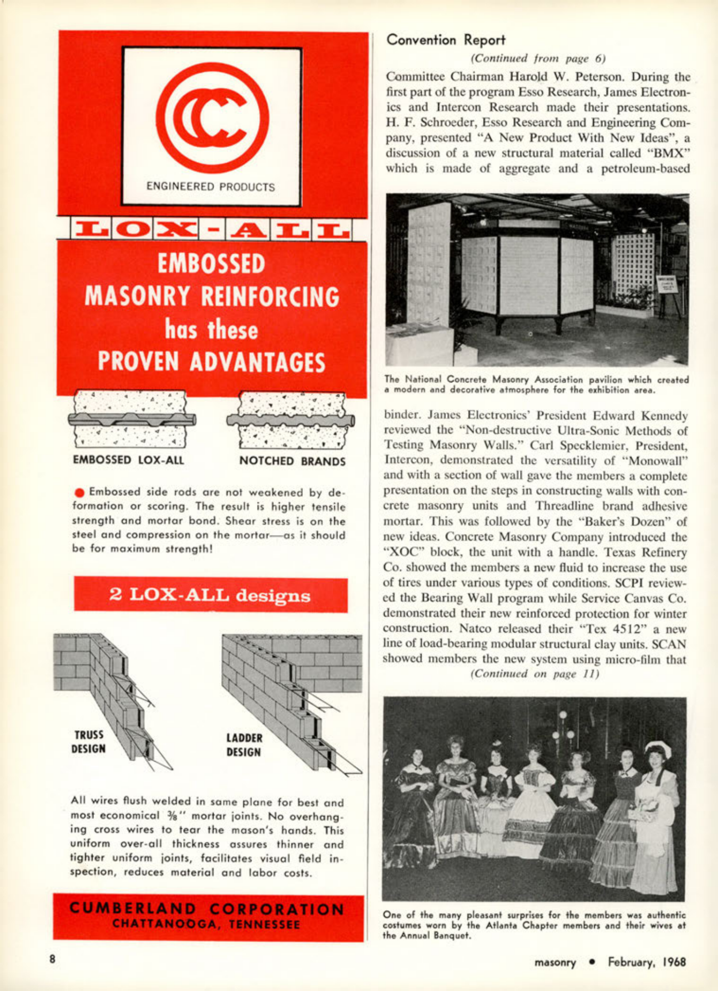 Masonry Magazine February 1968 Page. 8