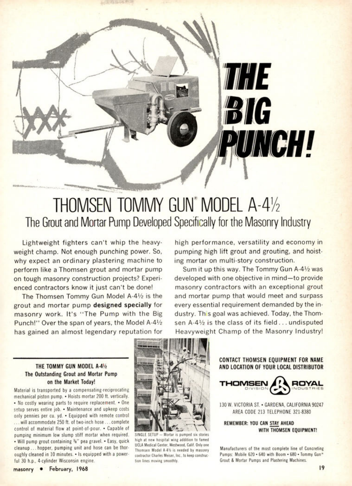 Masonry Magazine February 1968 Page. 19