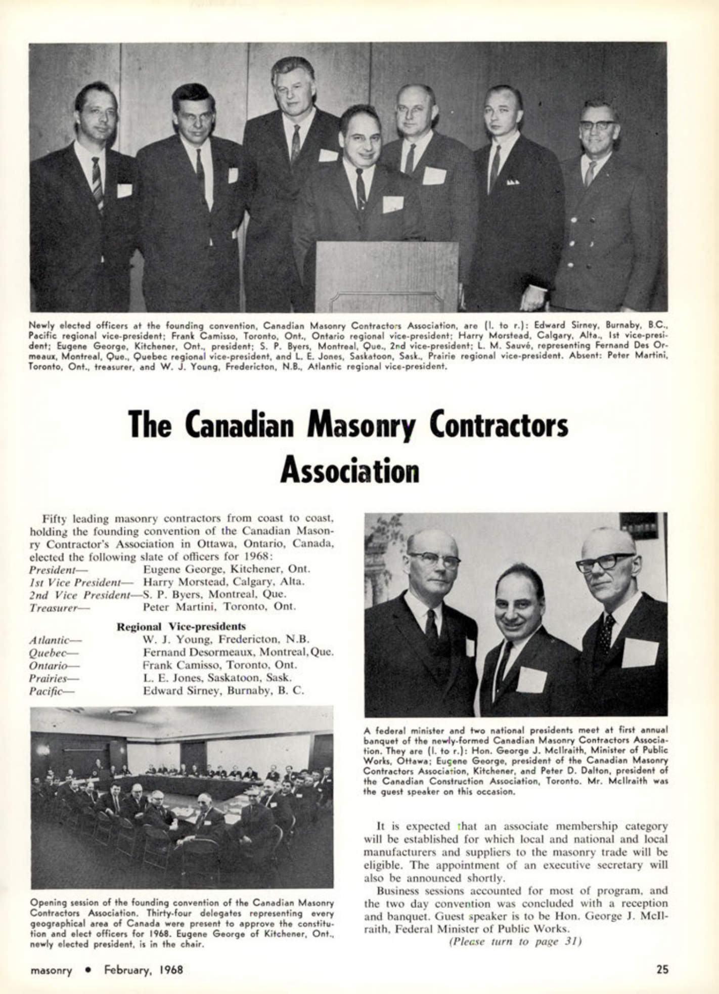 Masonry Magazine February 1968 Page. 25