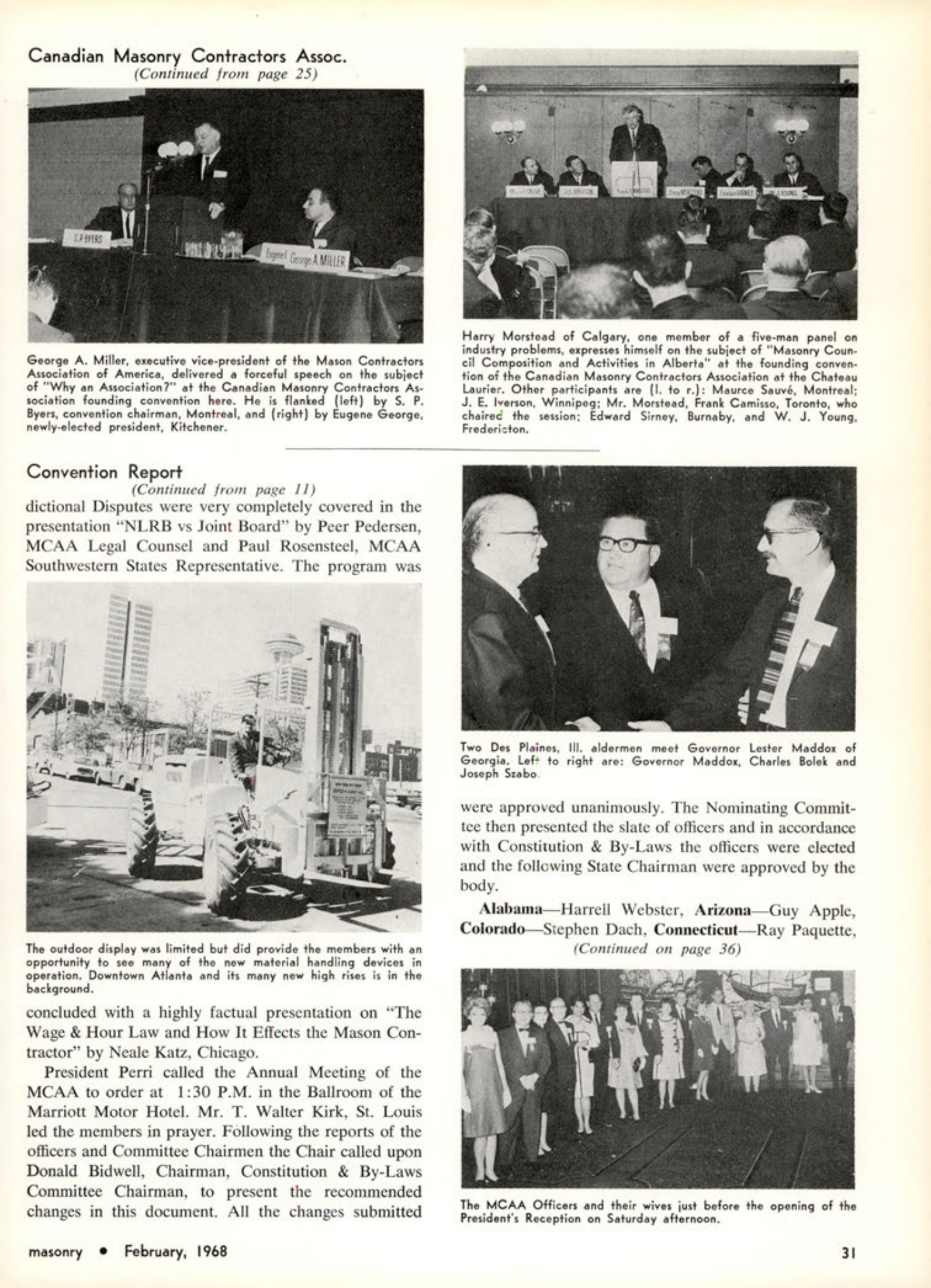 Masonry Magazine February 1968 Page. 31