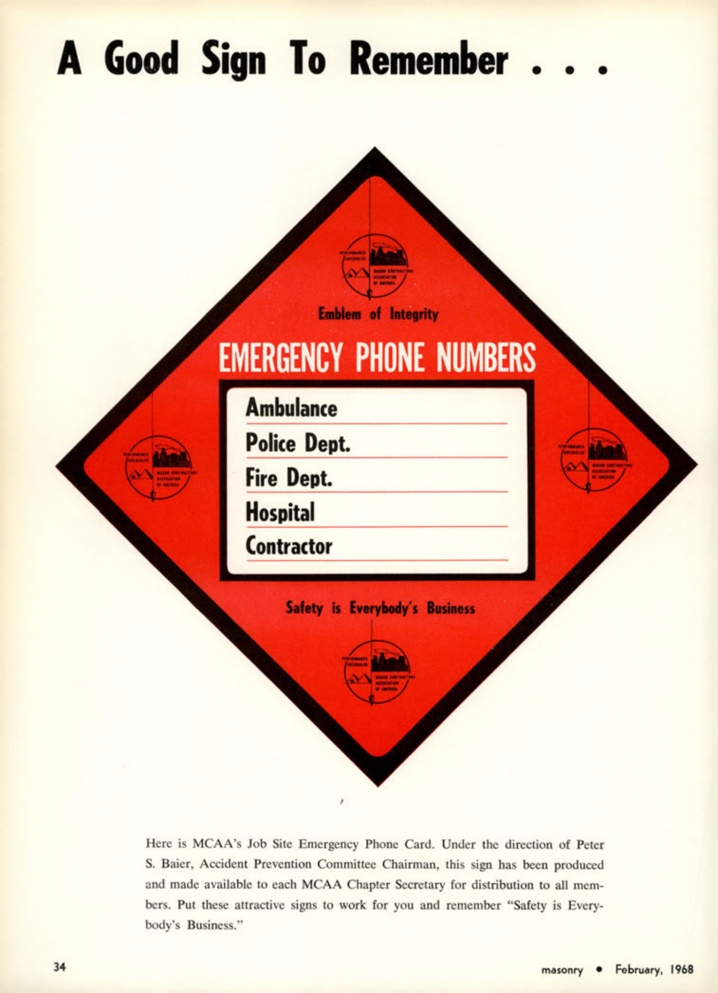 Masonry Magazine February 1968 Page. 34