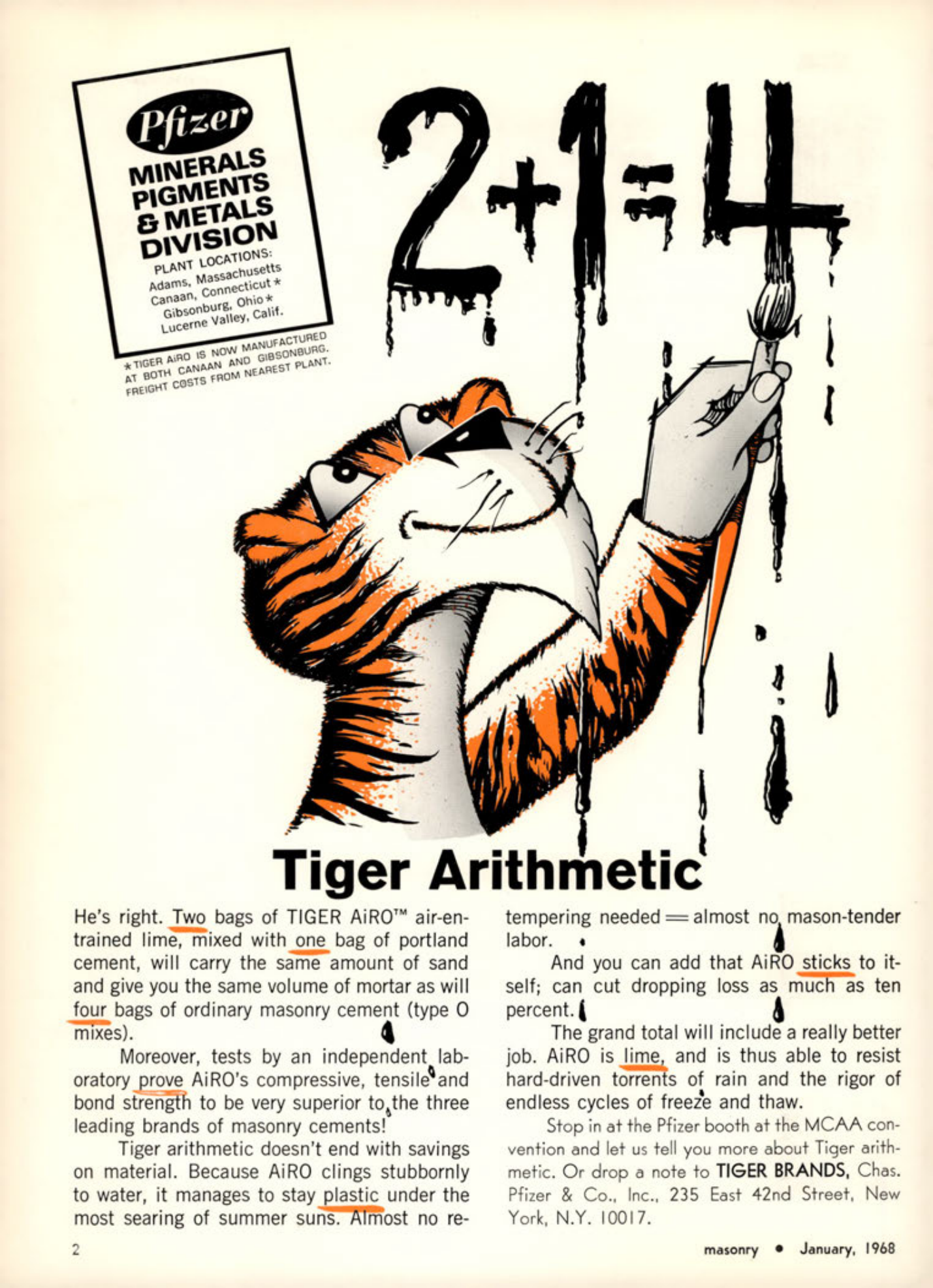 Masonry Magazine January 1968 Page. 2