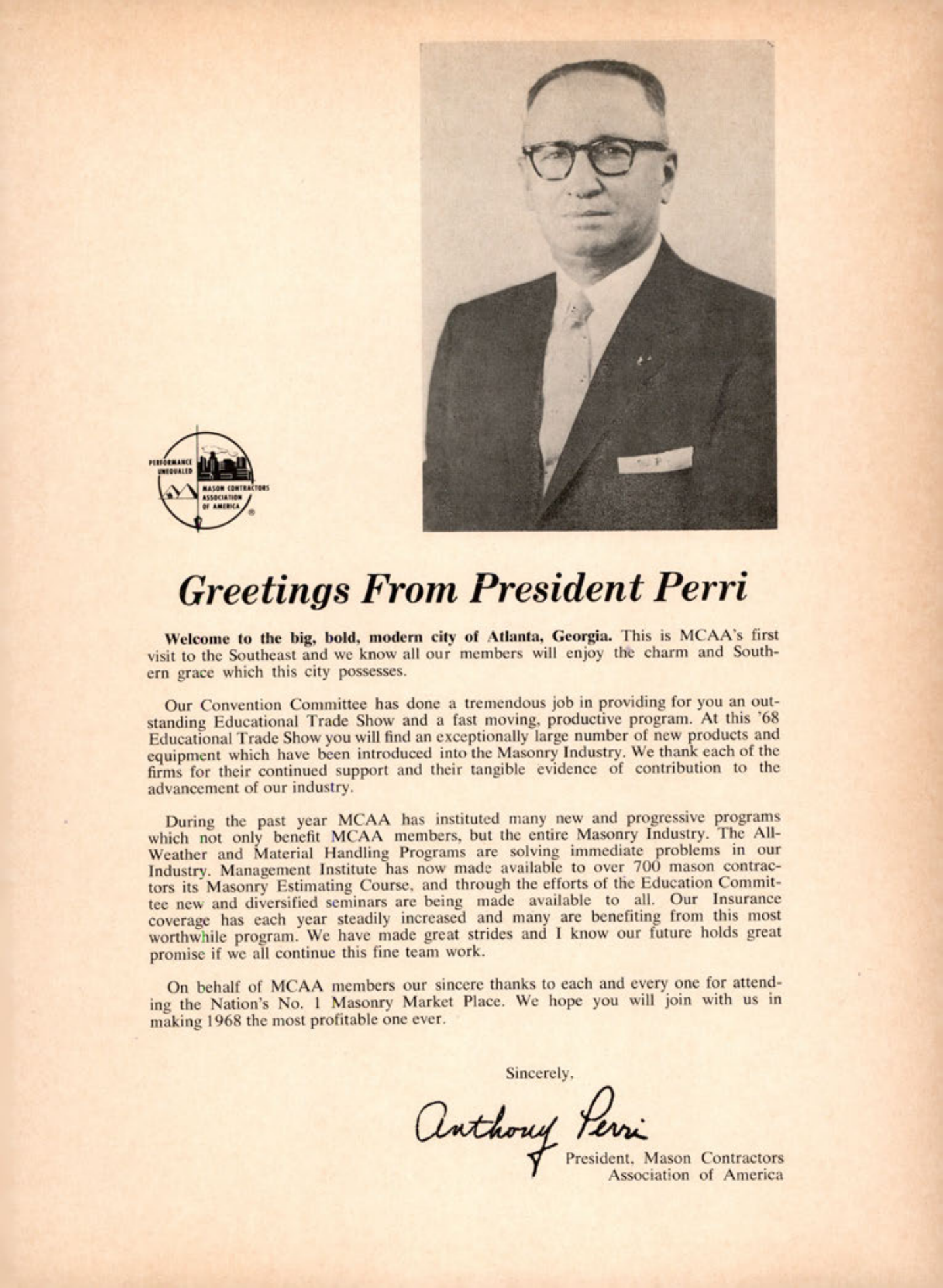 Masonry Magazine January 1968 Page. 7