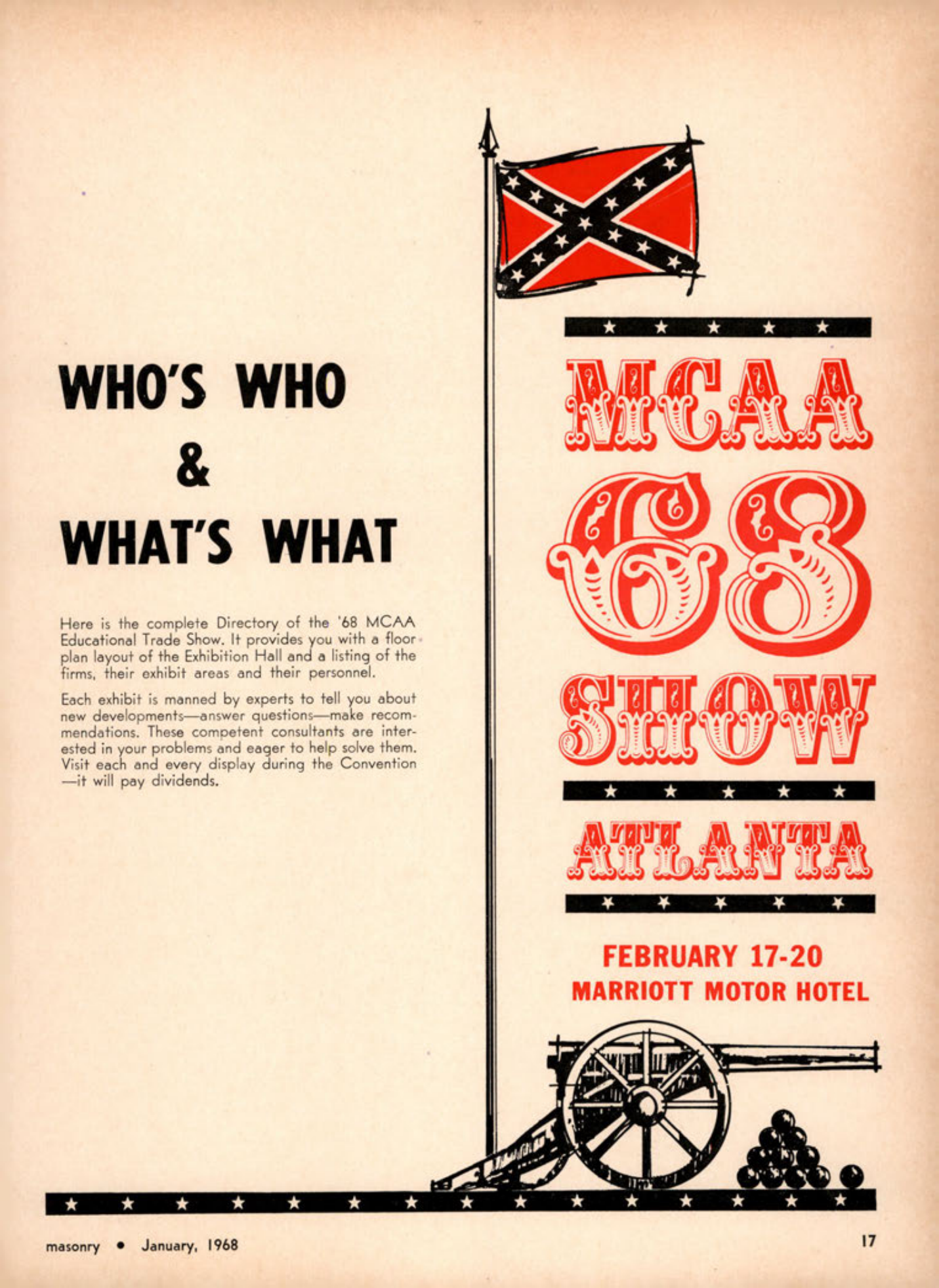 Masonry Magazine January 1968 Page. 17
