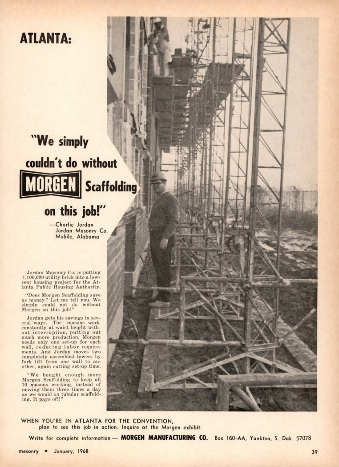 Masonry Magazine January 1968 Page. 39