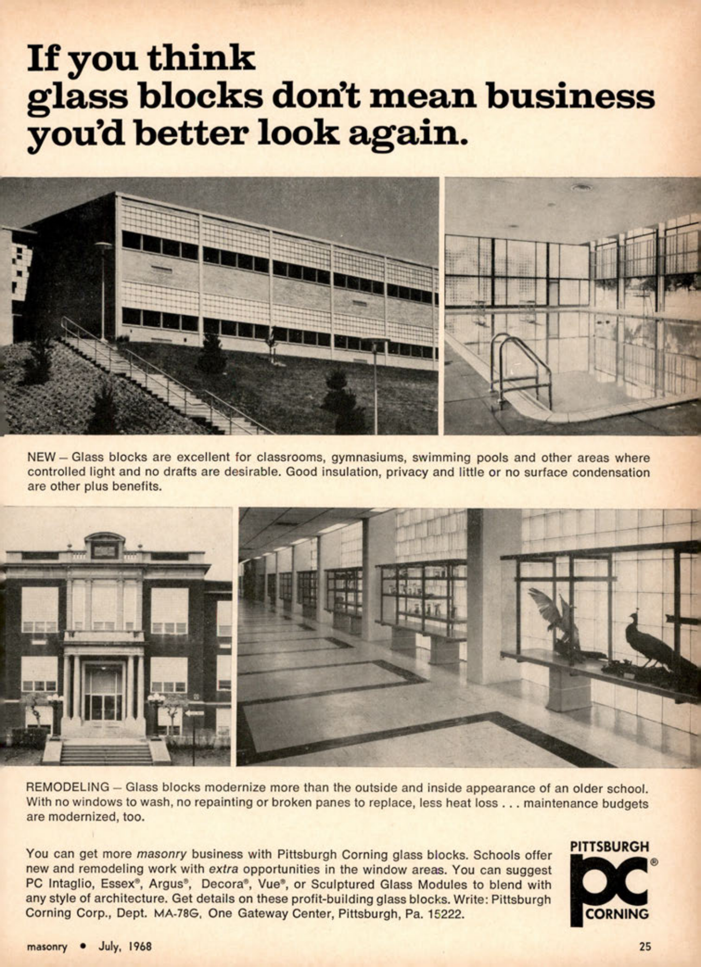 Masonry Magazine July 1968 Page. 25