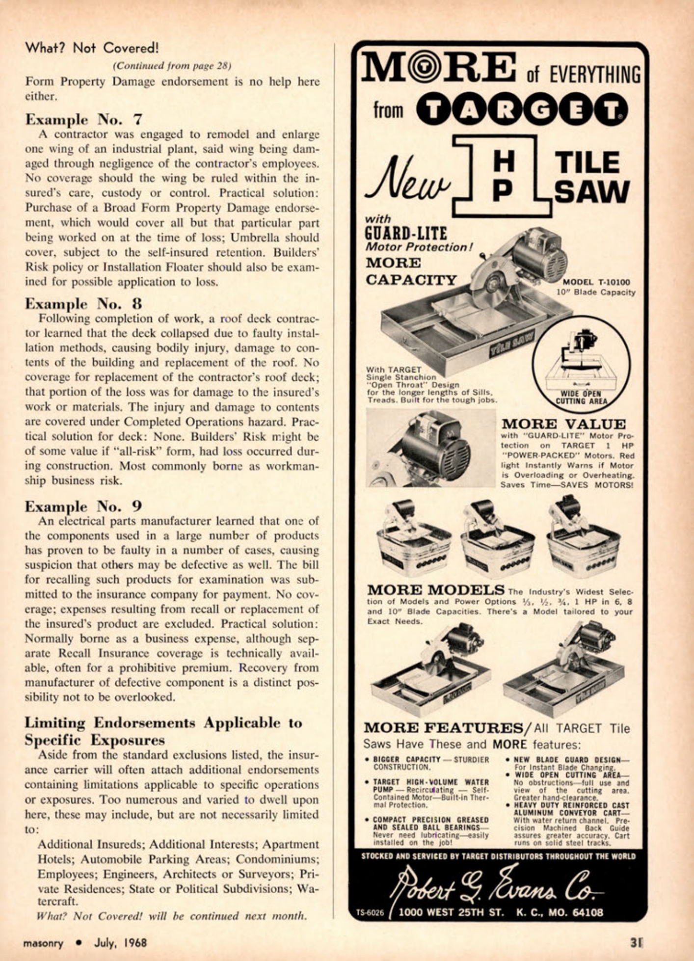 Masonry Magazine July 1968 Page. 31