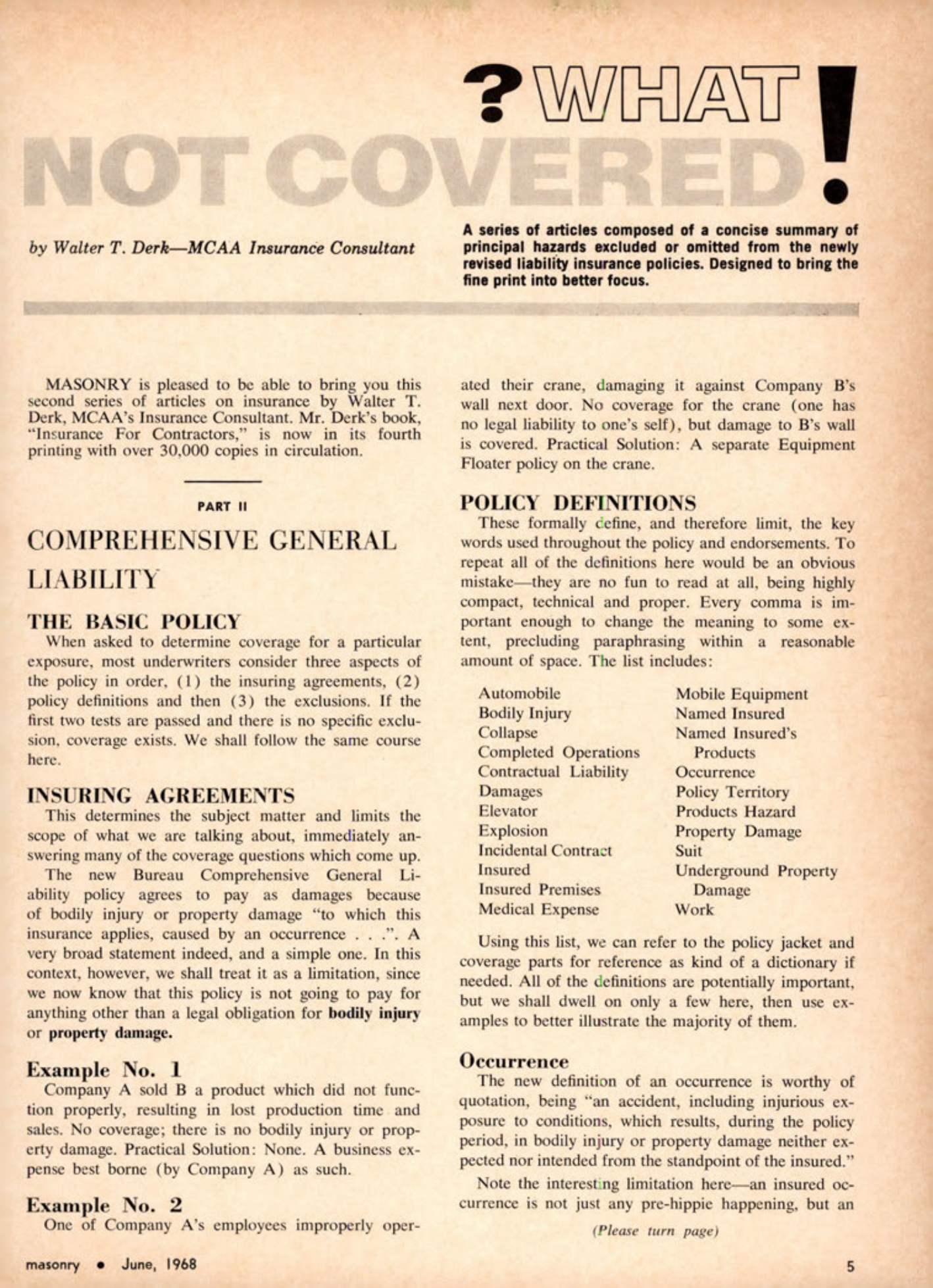Masonry Magazine June 1968 Page. 5