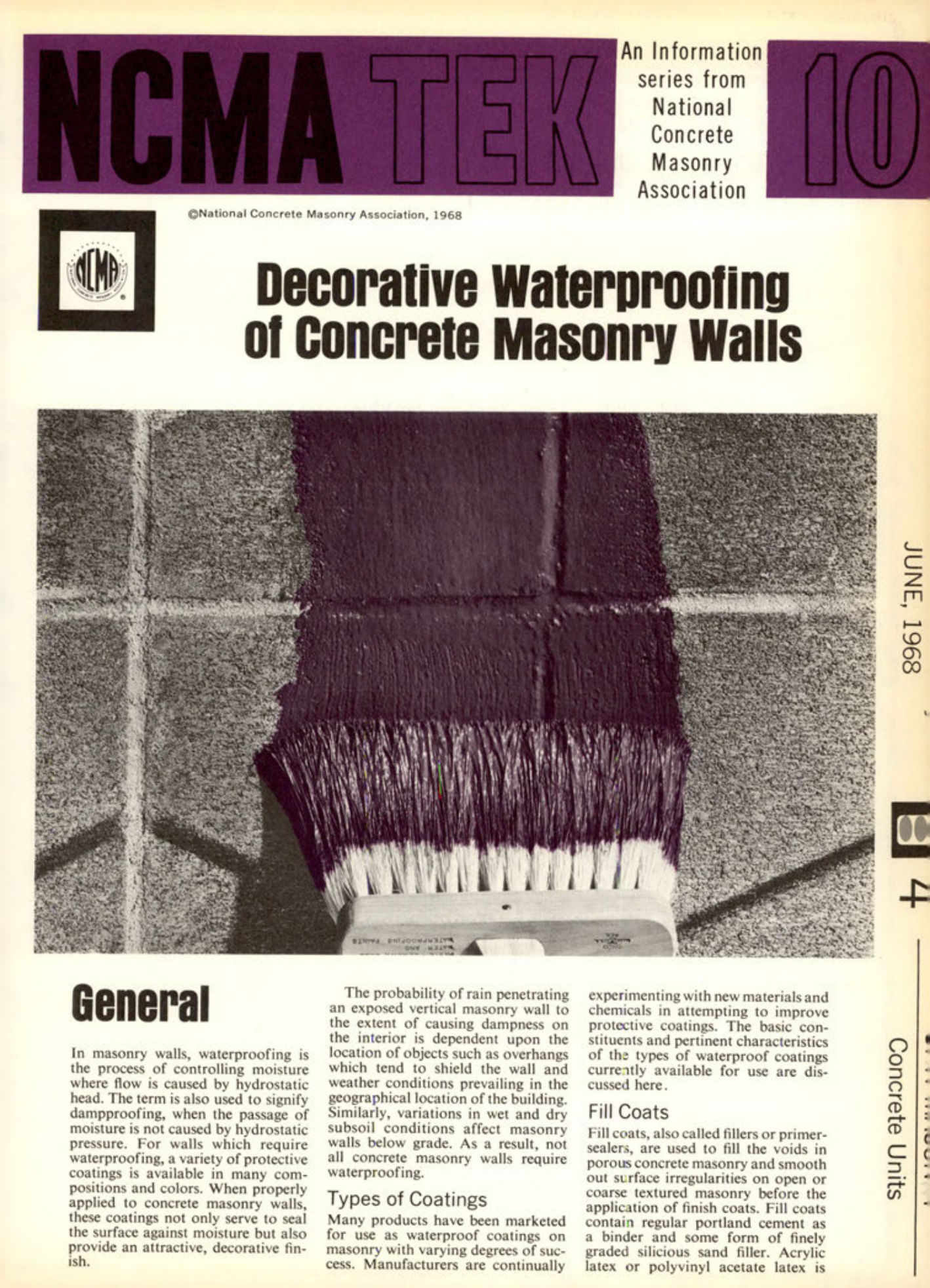 Masonry Magazine June 1968 Page. 23