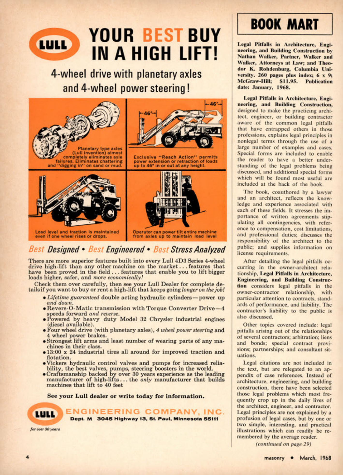 Masonry Magazine March 1968 Page. 4