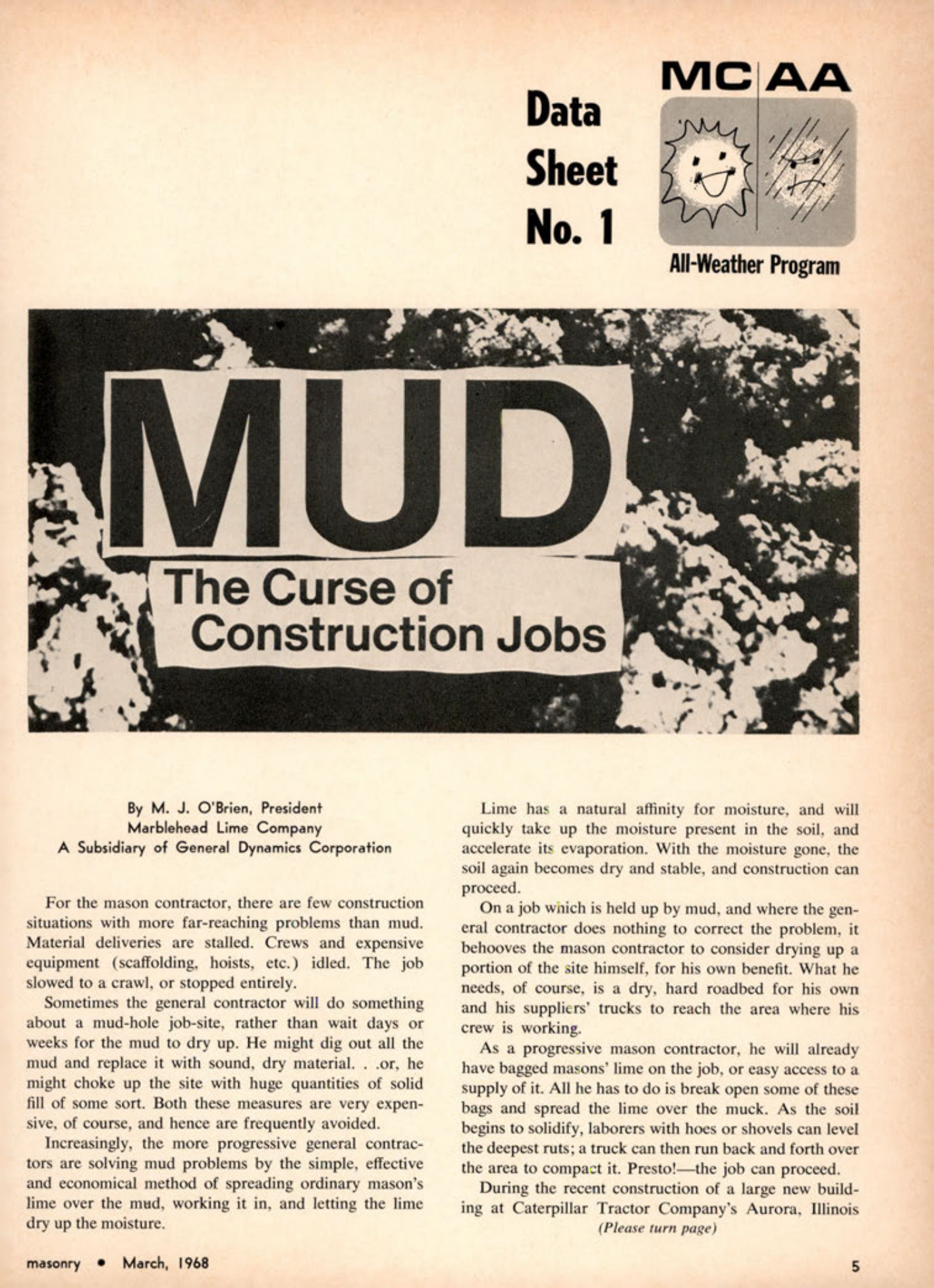 Masonry Magazine March 1968 Page. 5