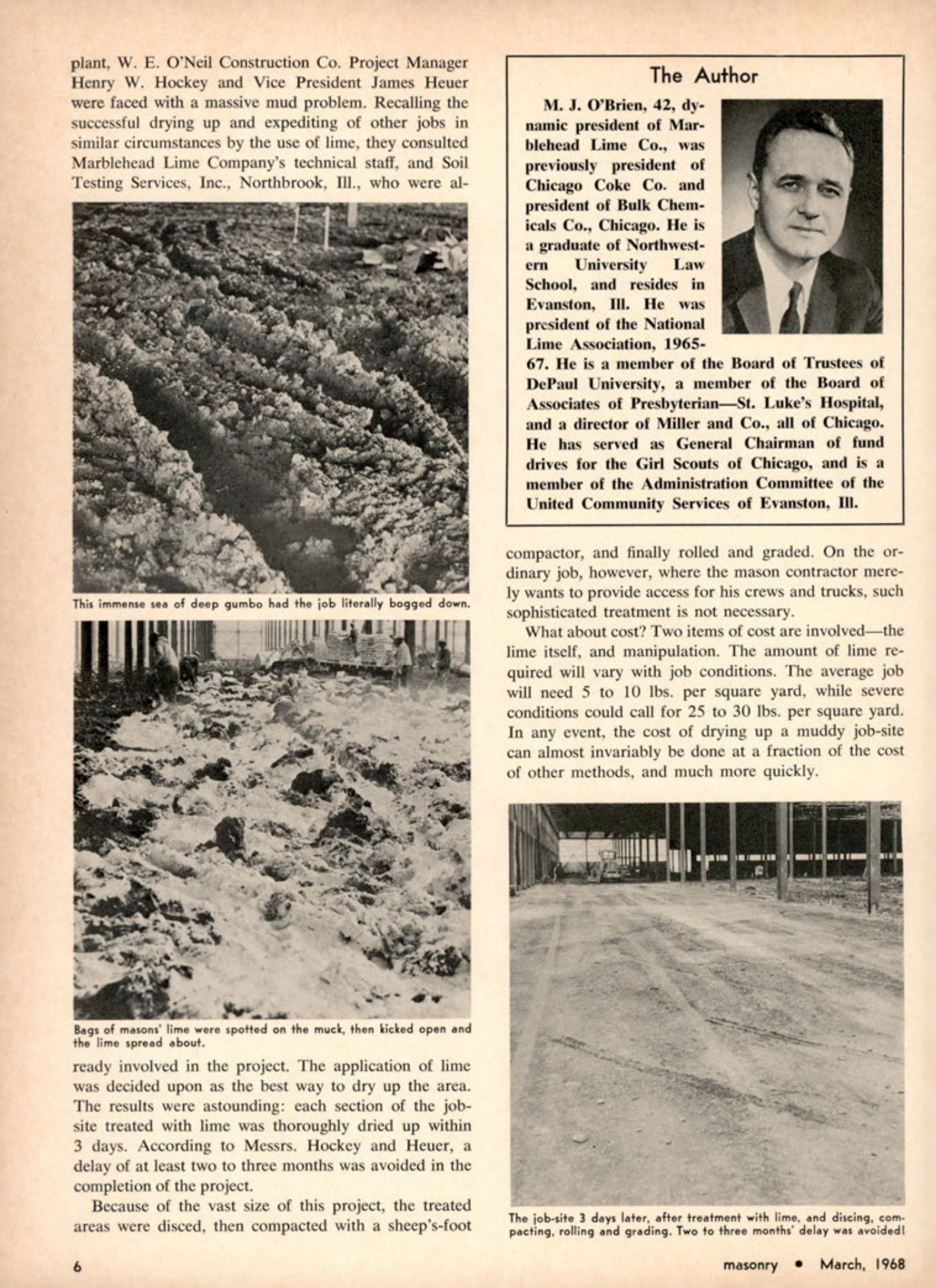 Masonry Magazine March 1968 Page. 6