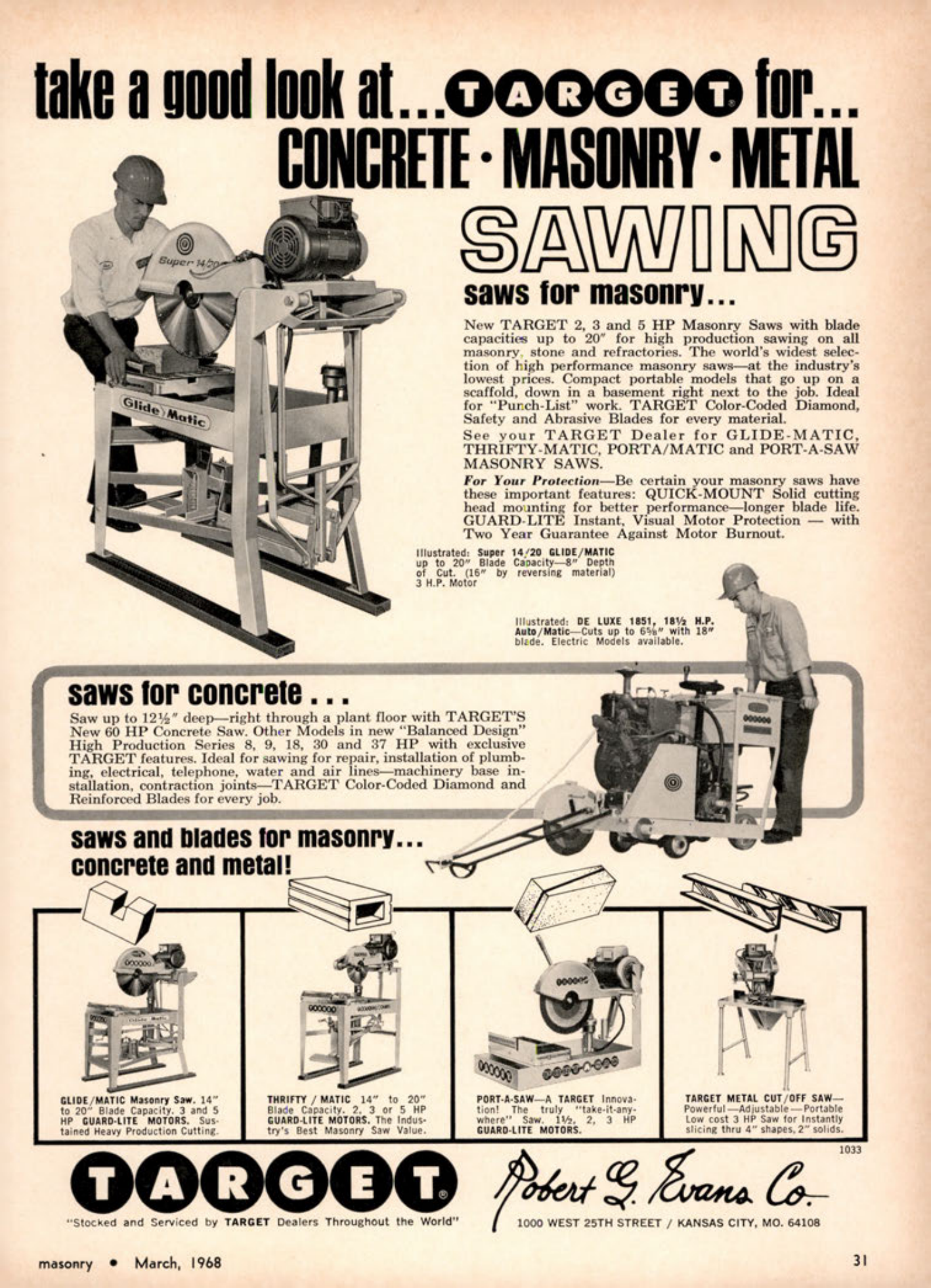 Masonry Magazine March 1968 Page. 31
