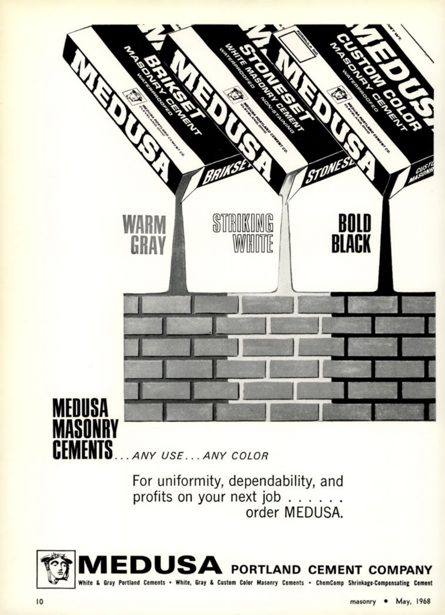Masonry Magazine May 1968 Page. 10