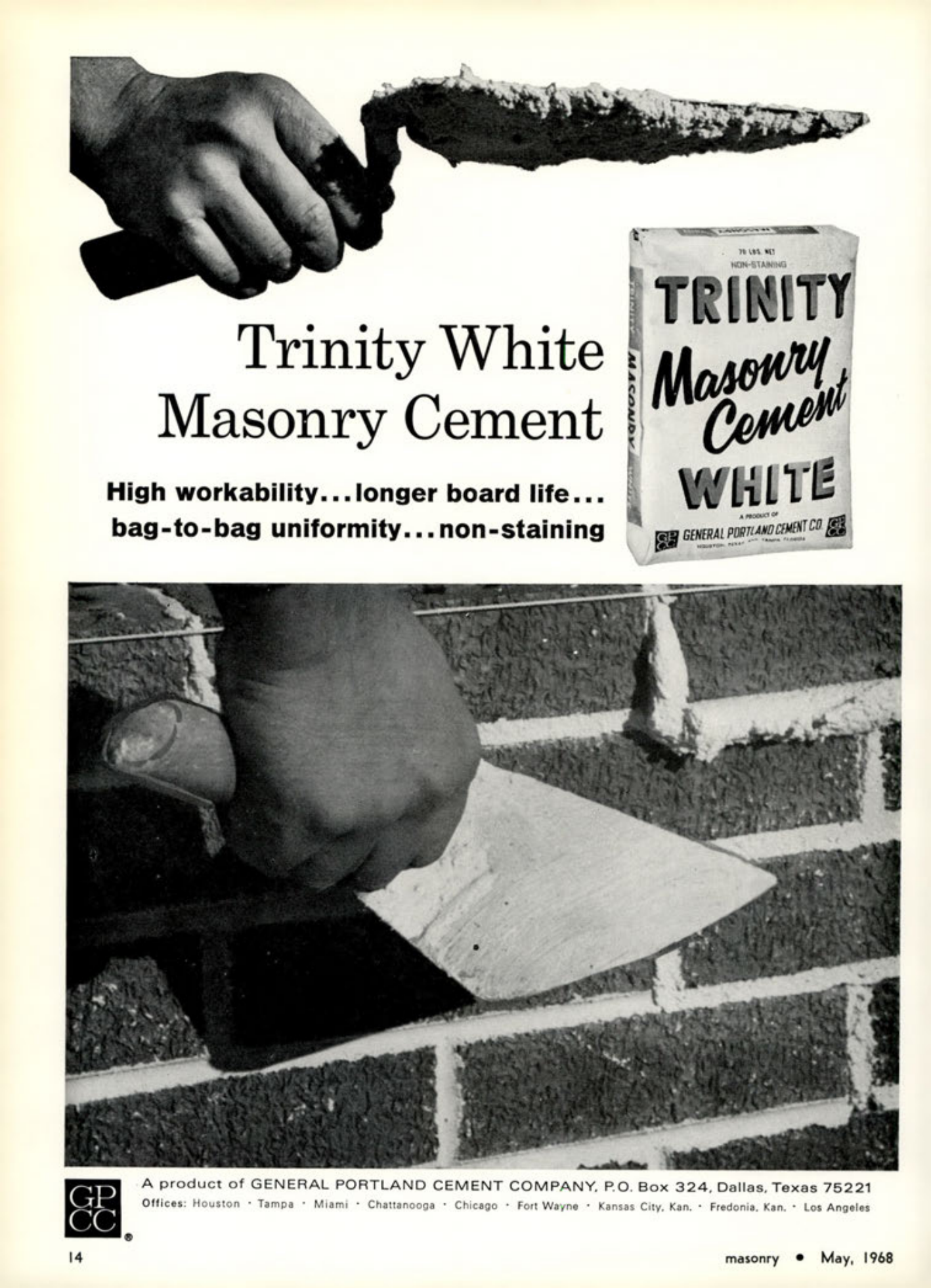Masonry Magazine May 1968 Page. 14