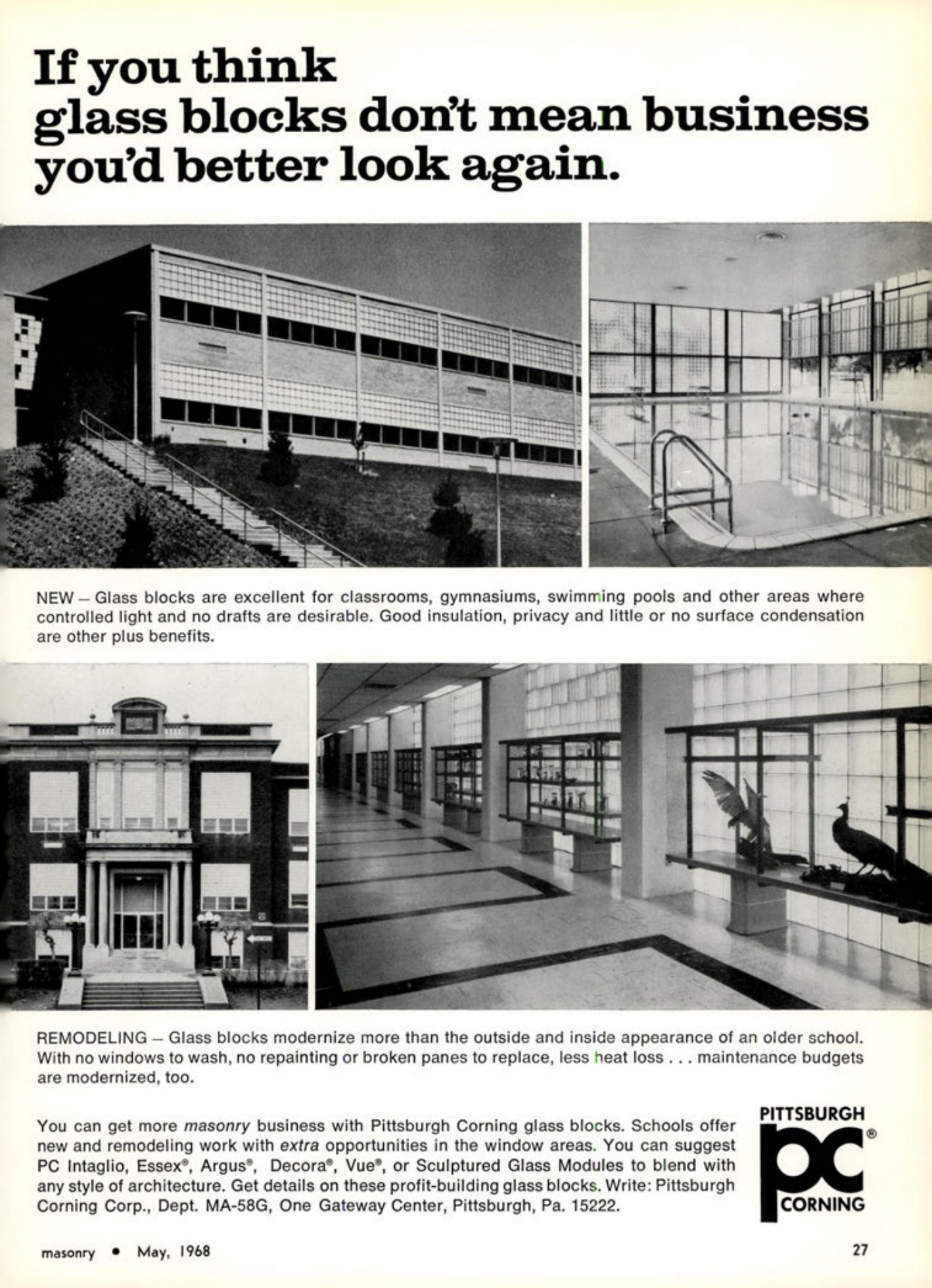 Masonry Magazine May 1968 Page. 27