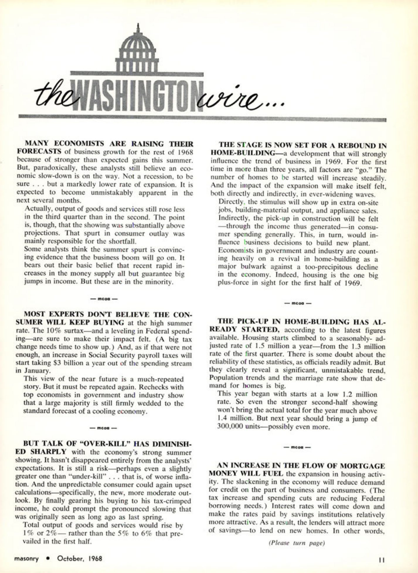 Masonry Magazine October 1968 Page. 11