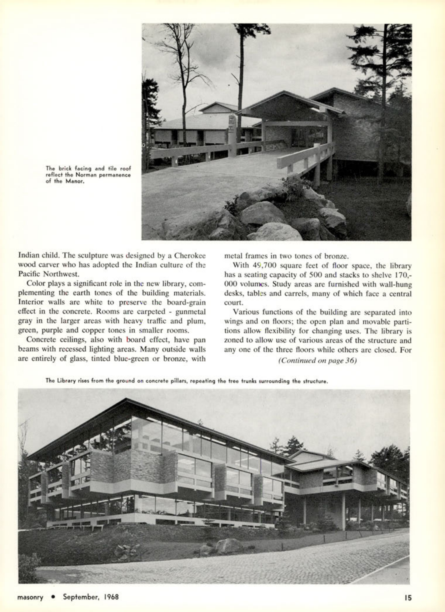 Masonry Magazine September 1968 Page. 15
