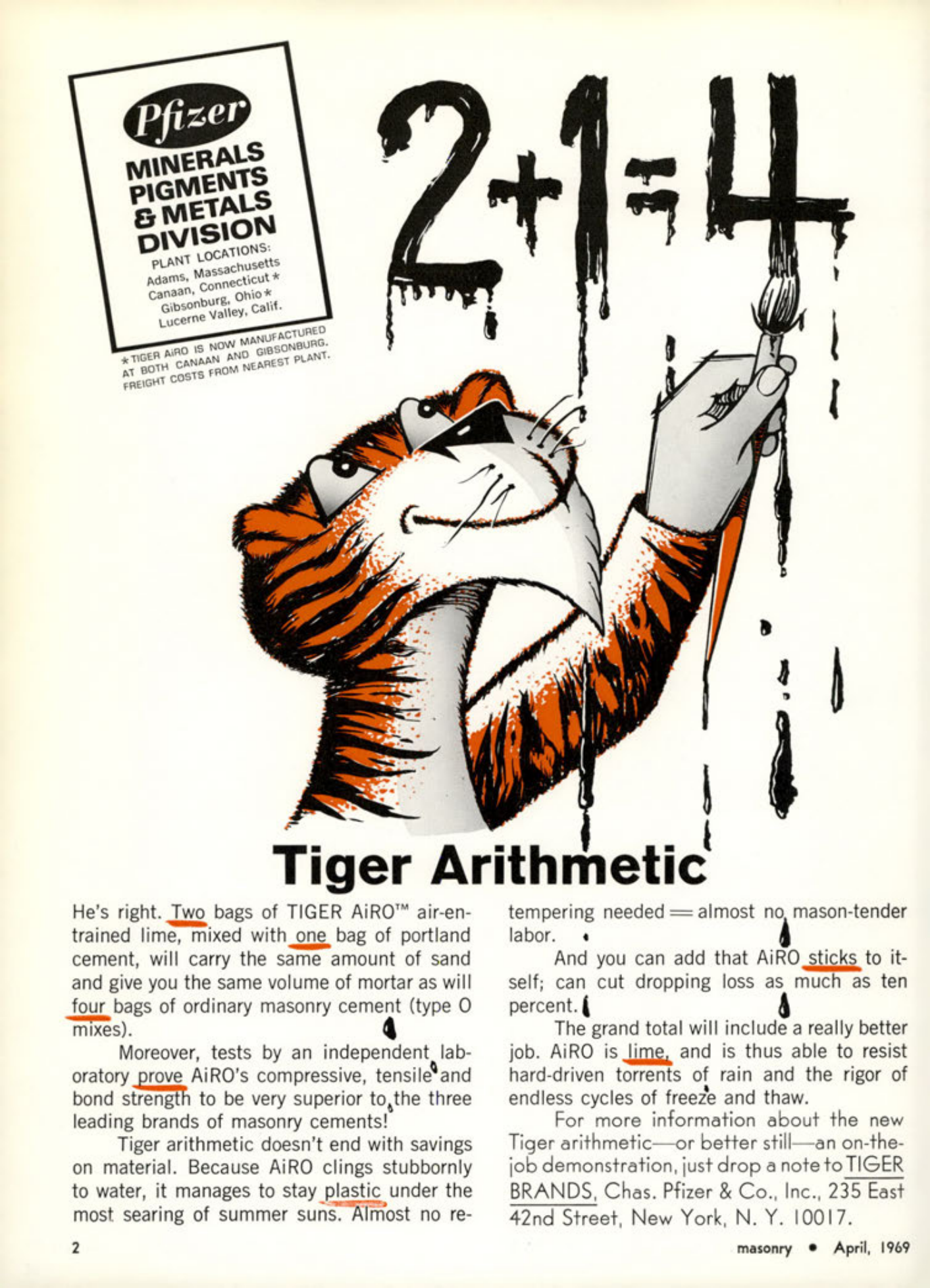 Masonry Magazine April 1969 Page. 2