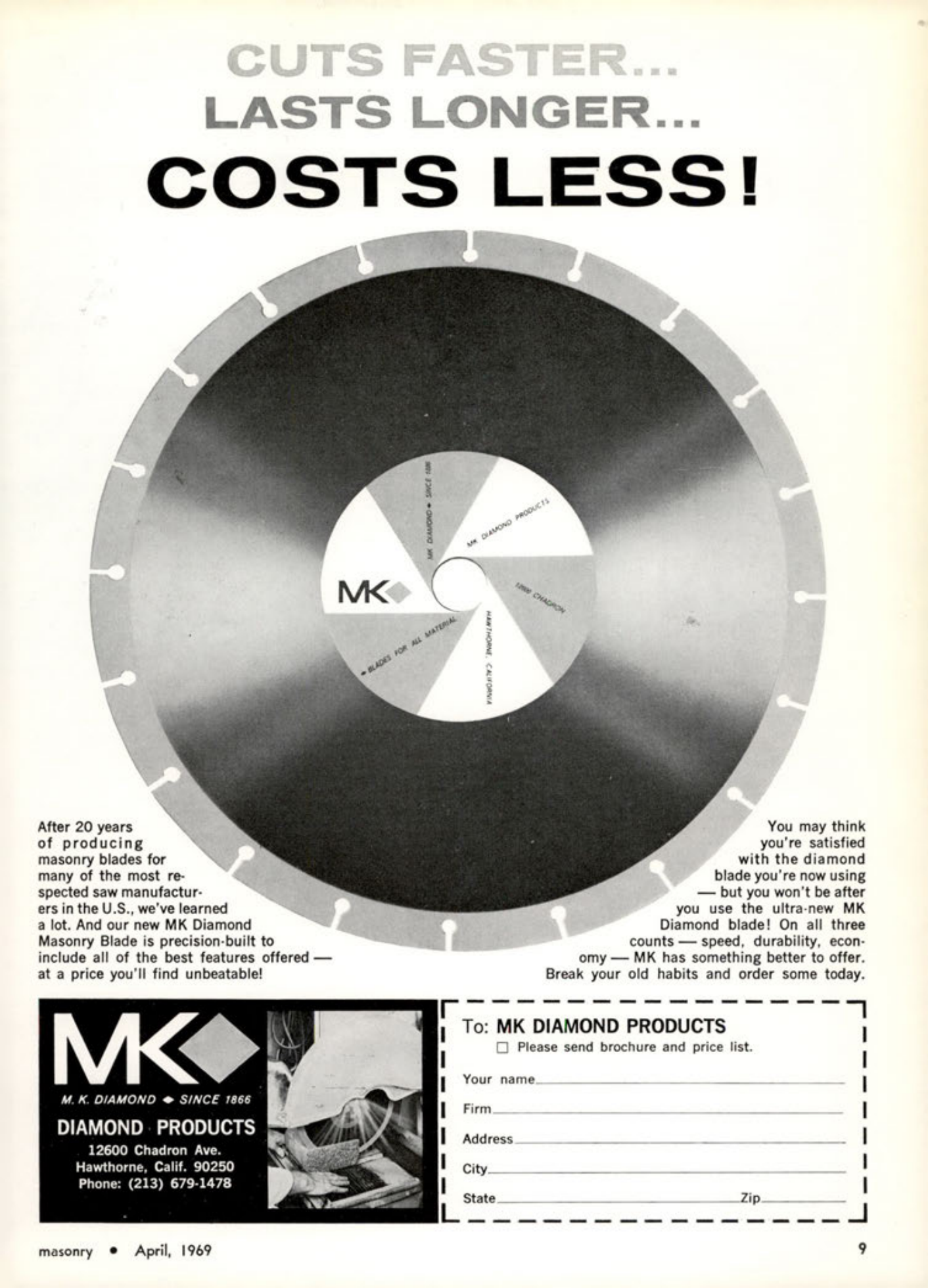 Masonry Magazine April 1969 Page. 9