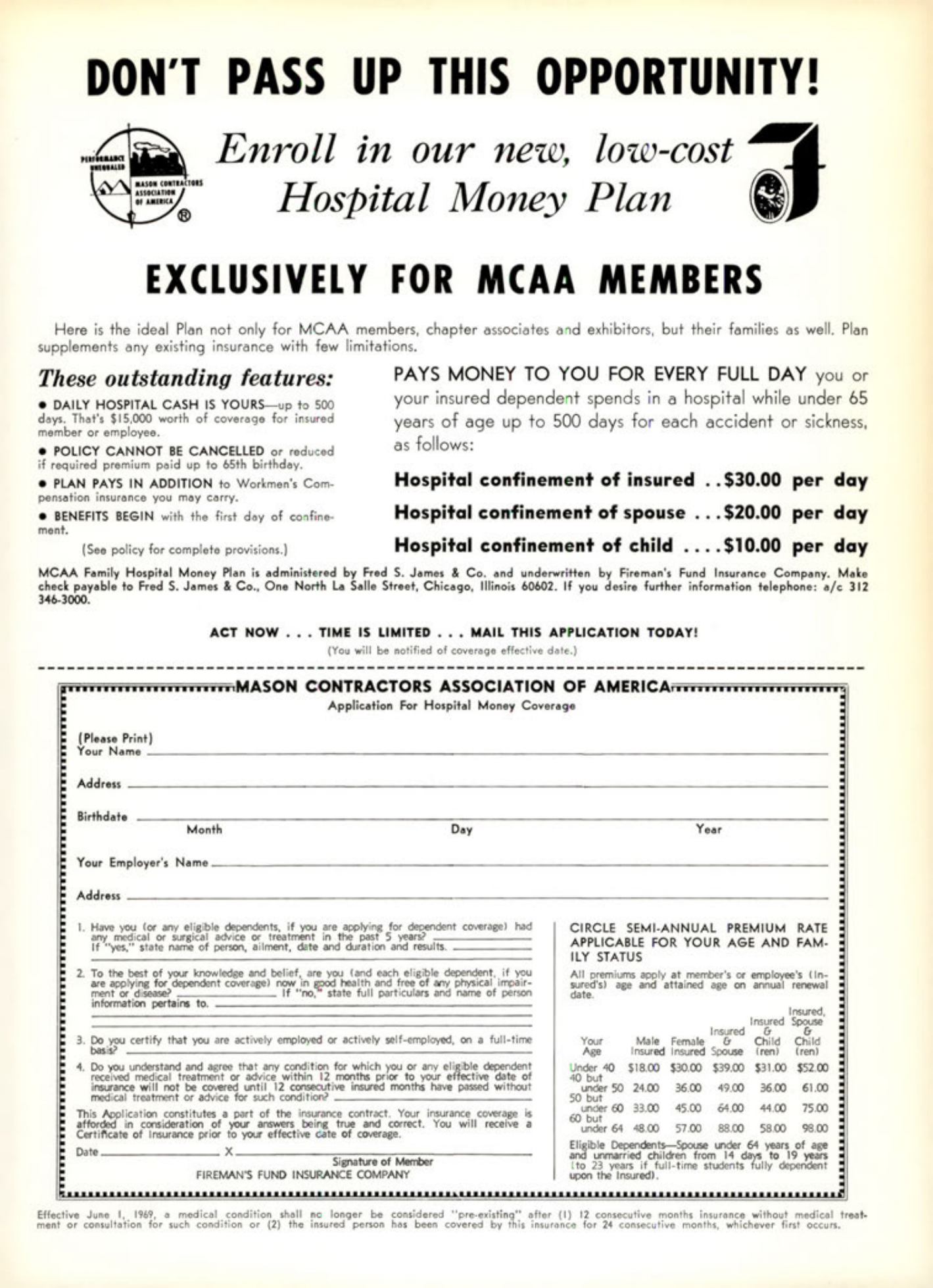 Masonry Magazine August 1969 Page. 17