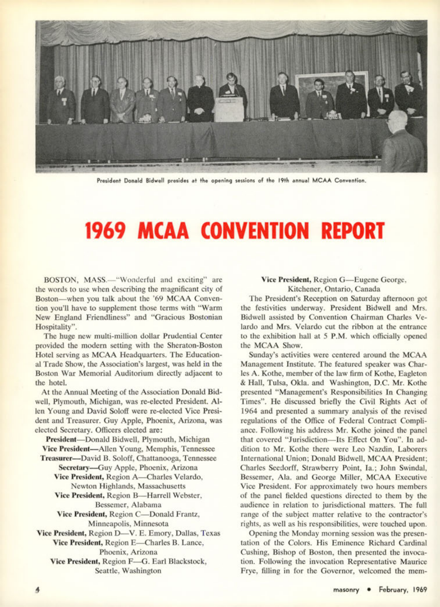 Masonry Magazine February 1969 Page. 4