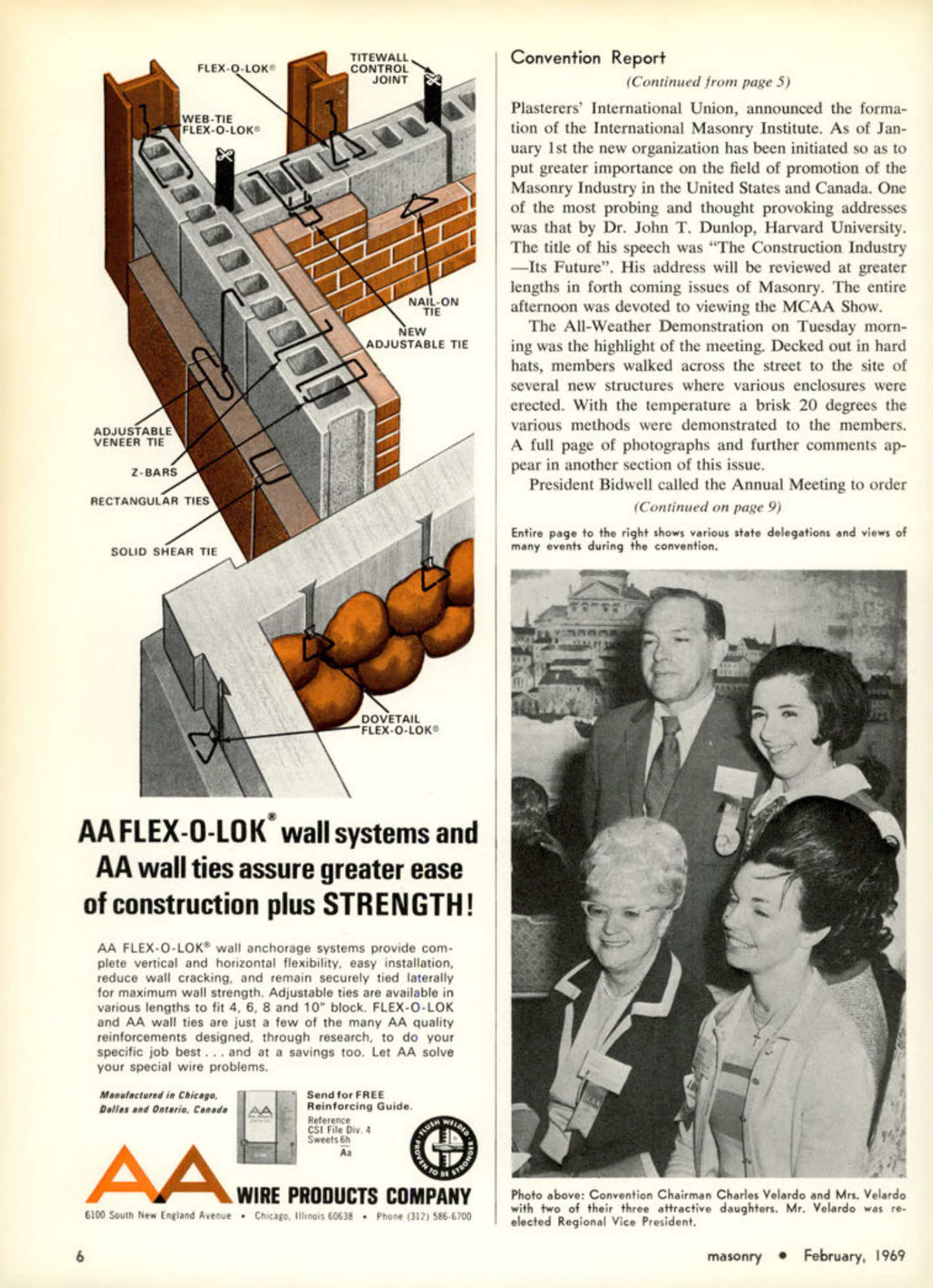 Masonry Magazine February 1969 Page. 6