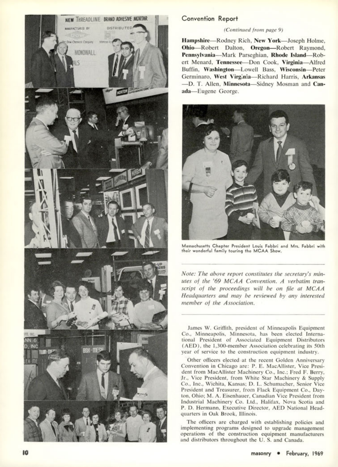 Masonry Magazine February 1969 Page. 10