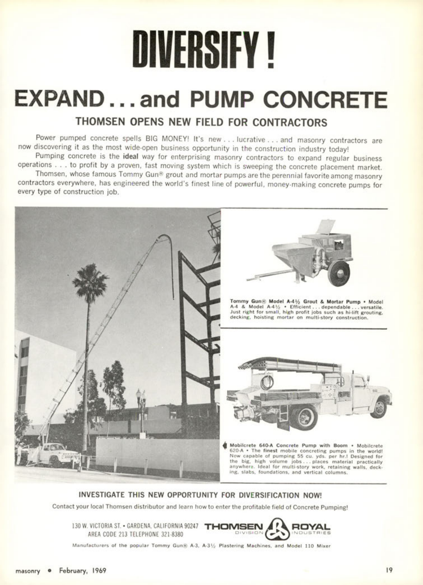 Masonry Magazine February 1969 Page. 19