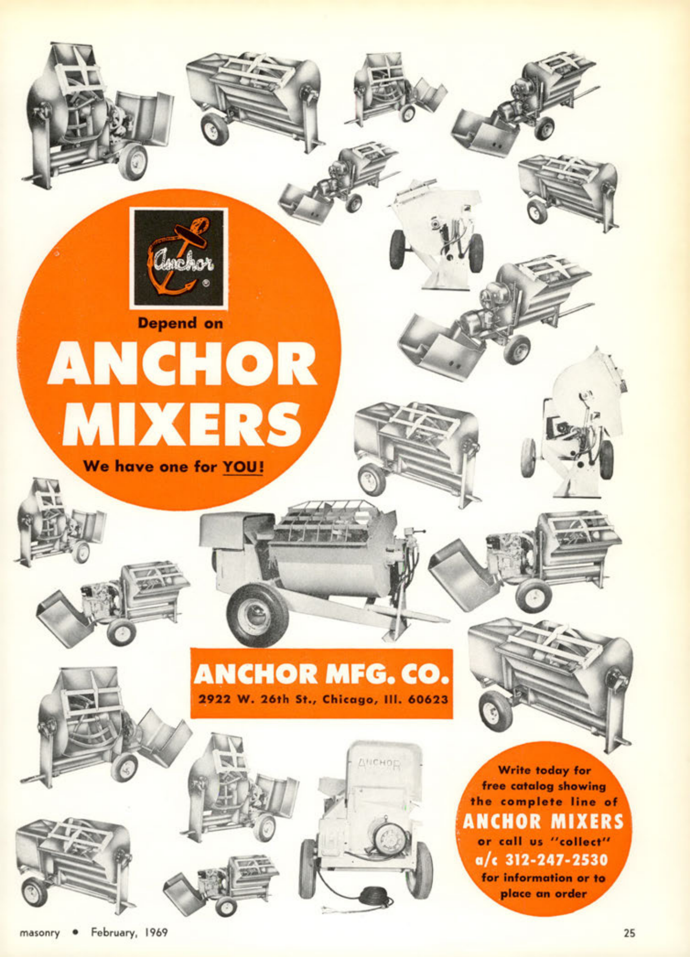 Masonry Magazine February 1969 Page. 25