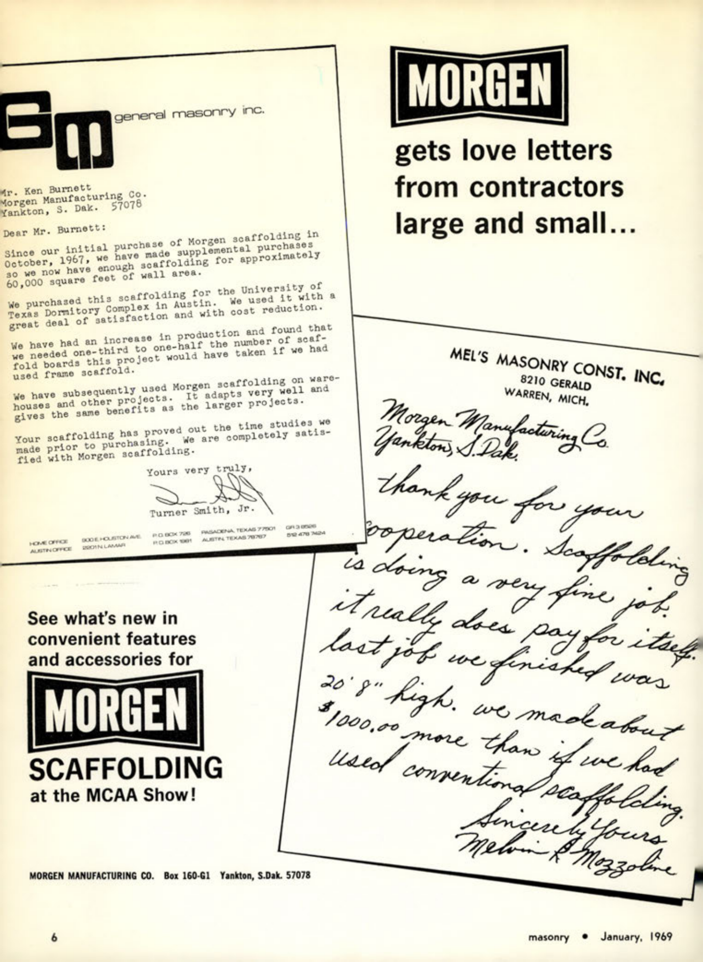Masonry Magazine January 1969 Page. 6