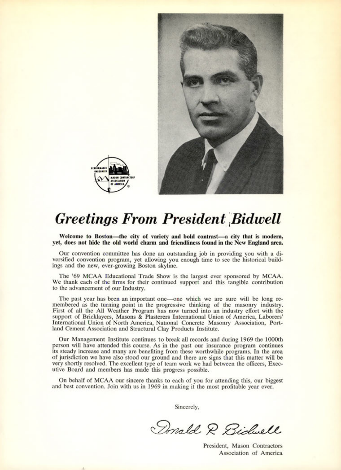 Masonry Magazine January 1969 Page. 7